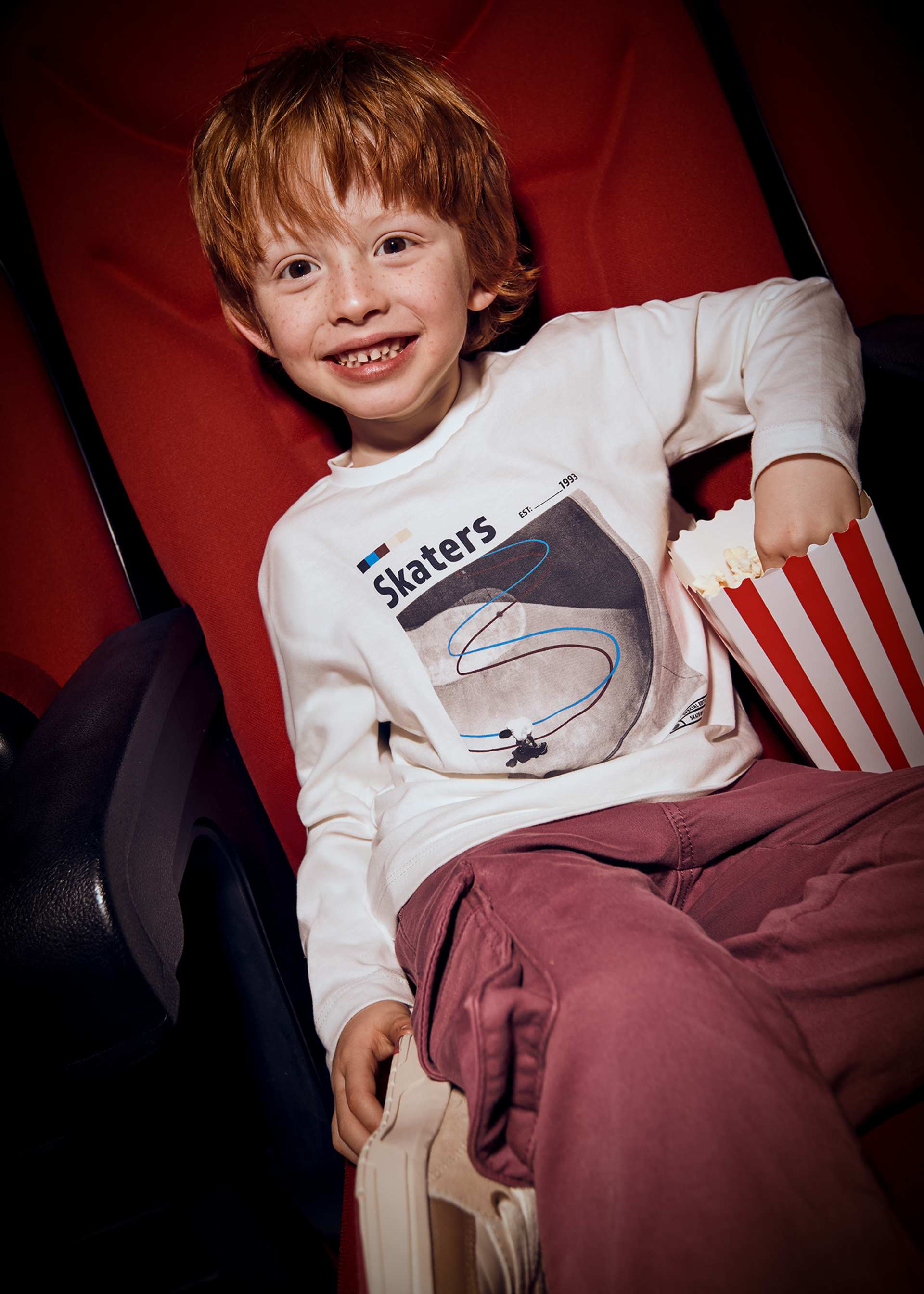 Lot de 2 t-shirts skate garçon