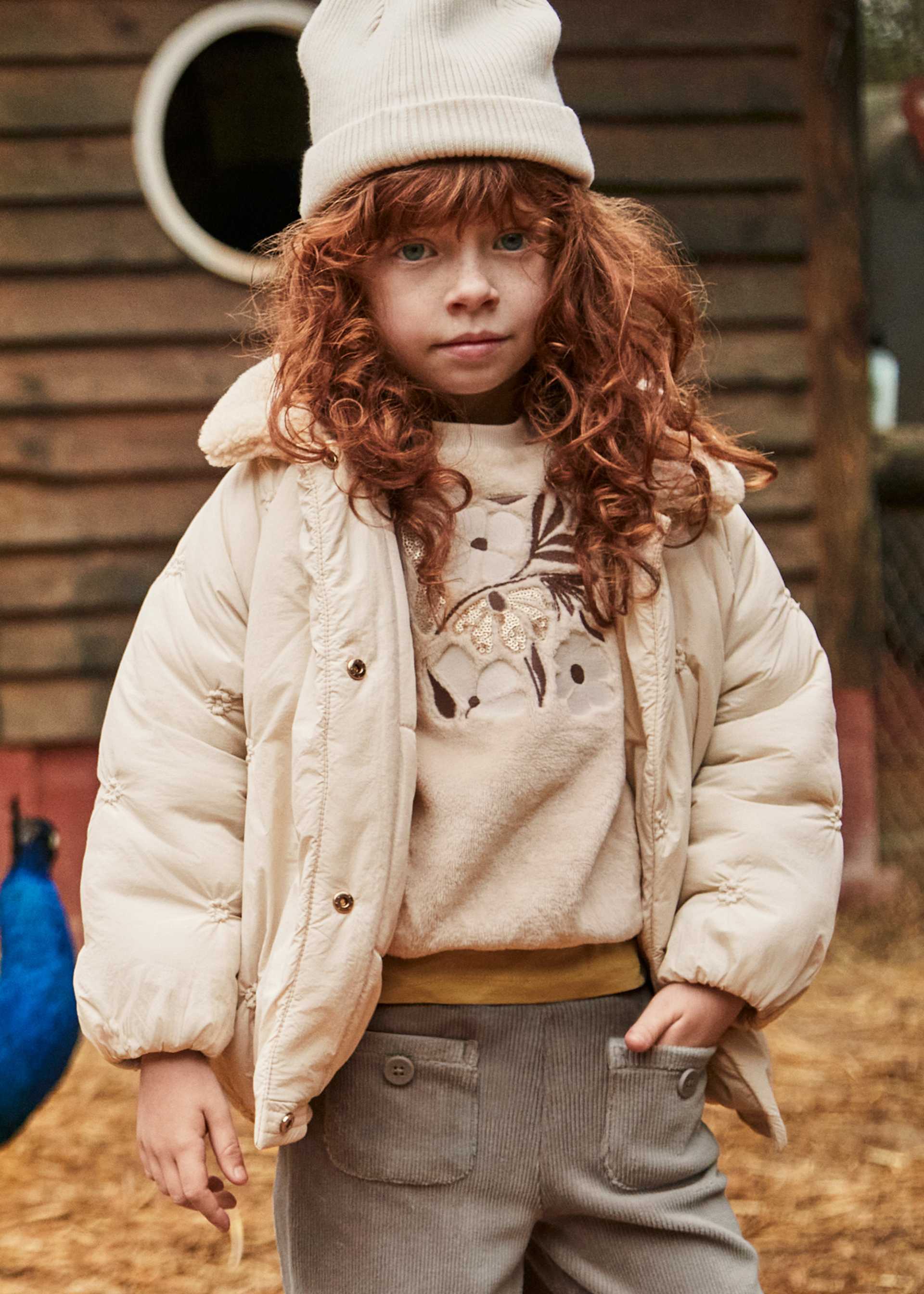 Chamarra microfibra niña