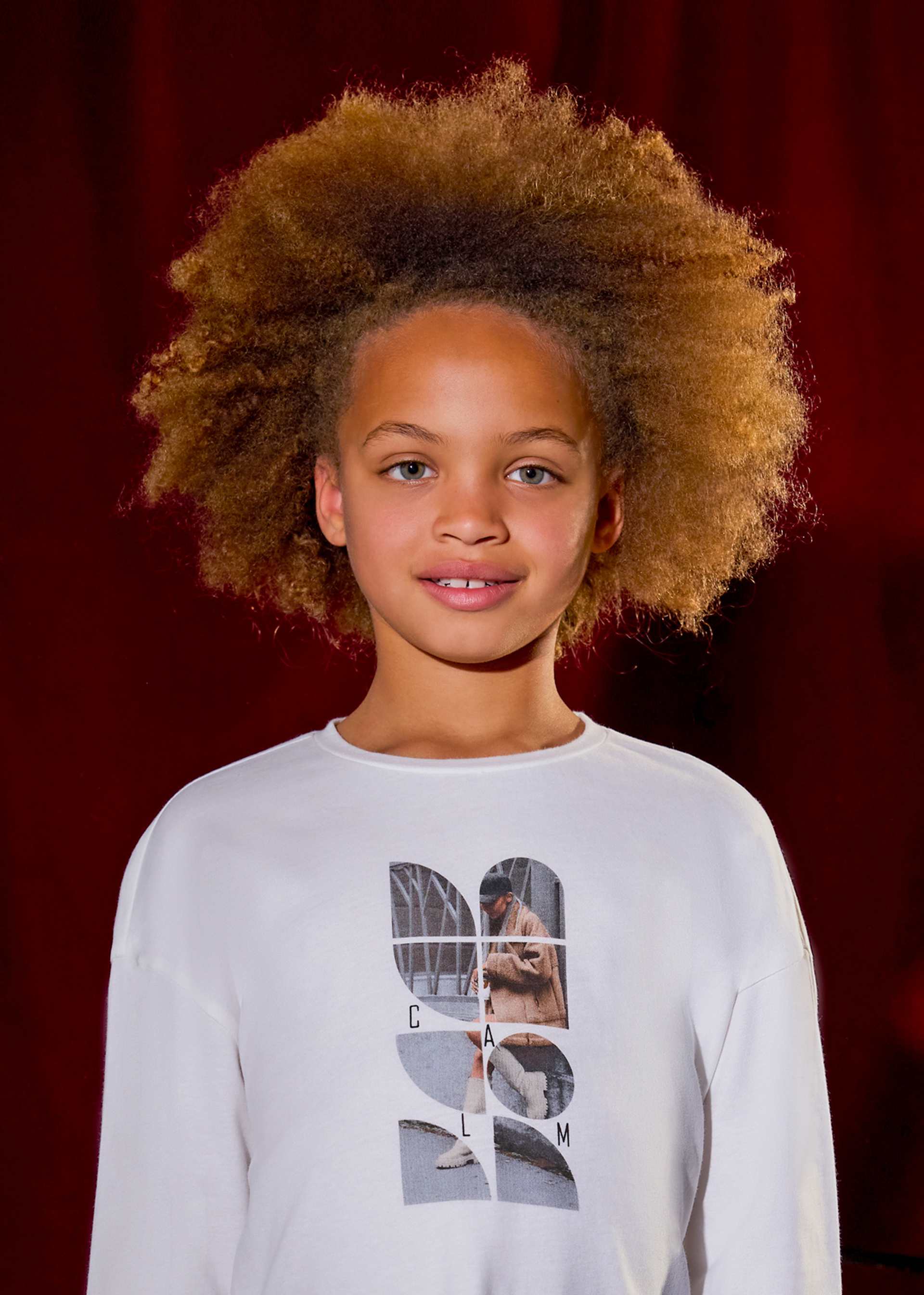 T-shirt graphisme fille