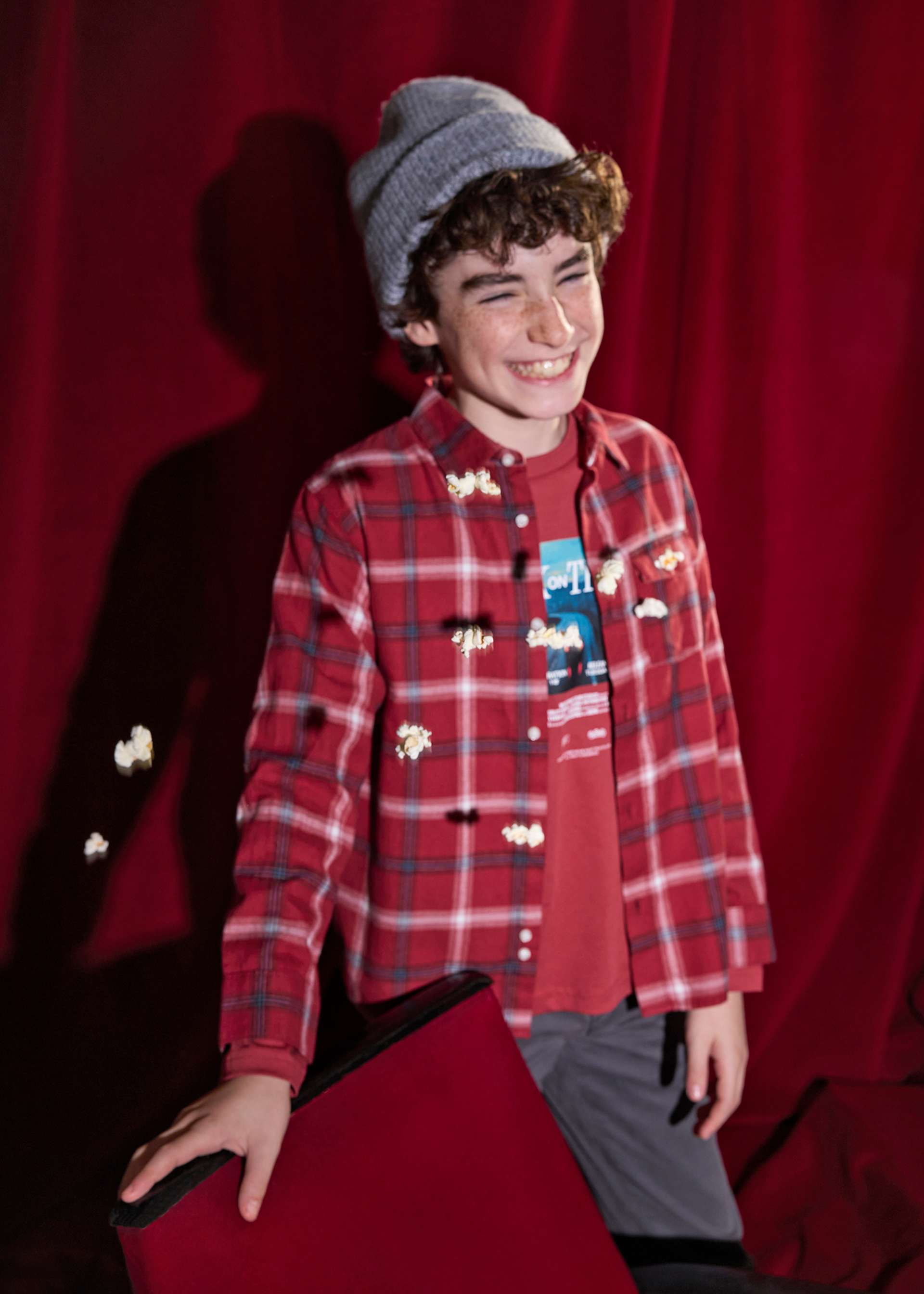 Boys flannel check shirt