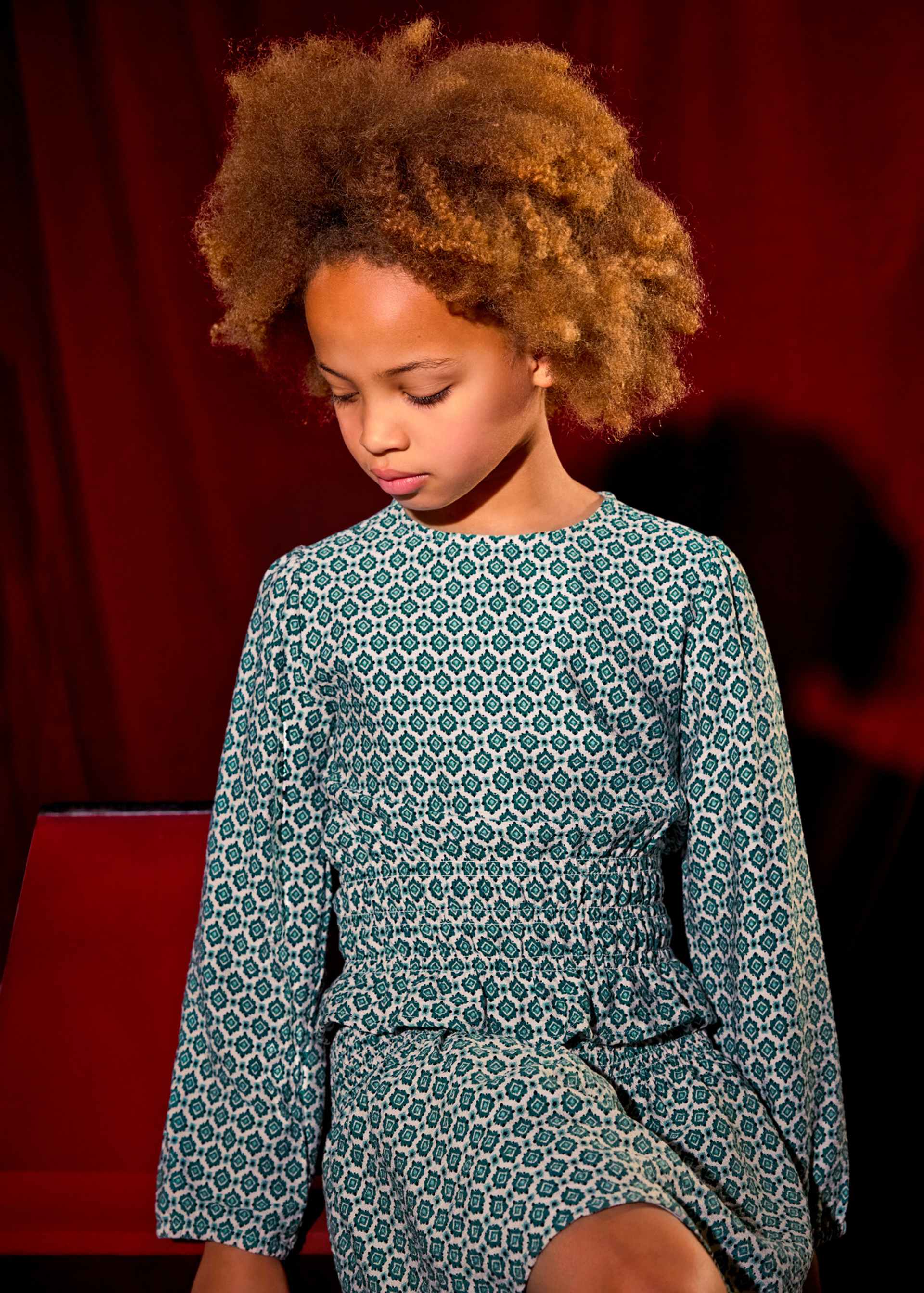 Girls printed blouse Girls printed blouse