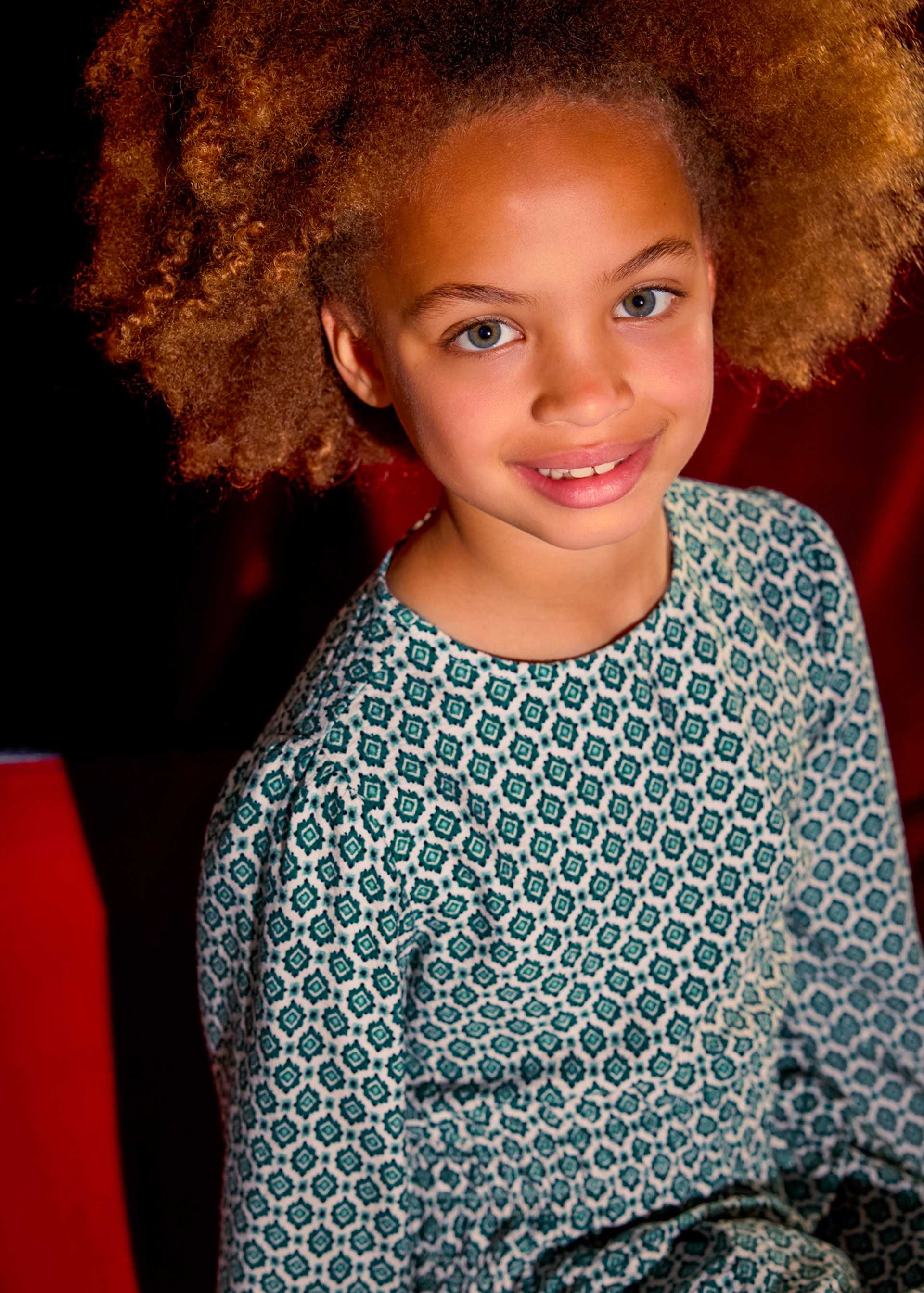 Blusa stampata ragazza