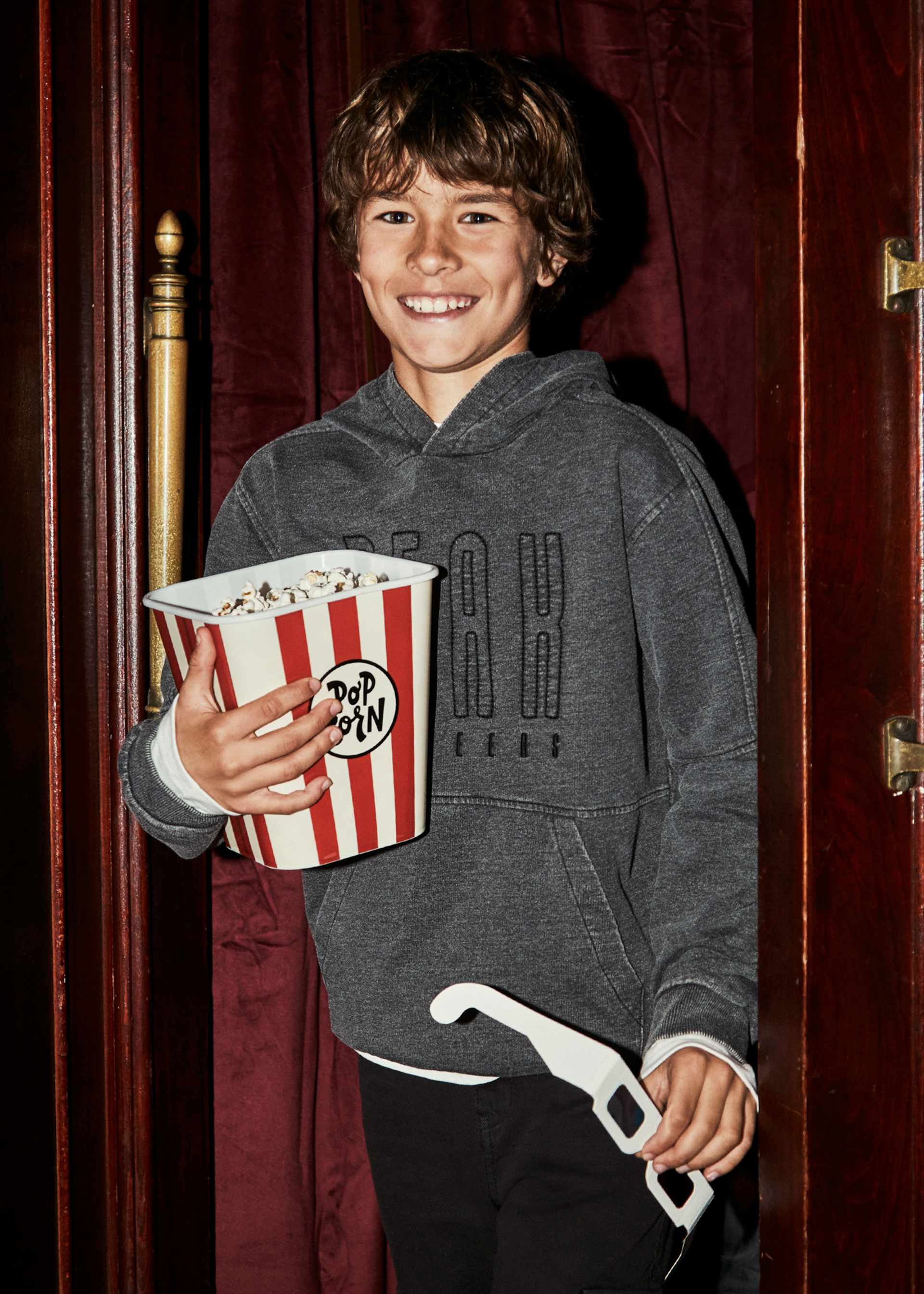 Sweatshirt bestickt Teenager Unisex