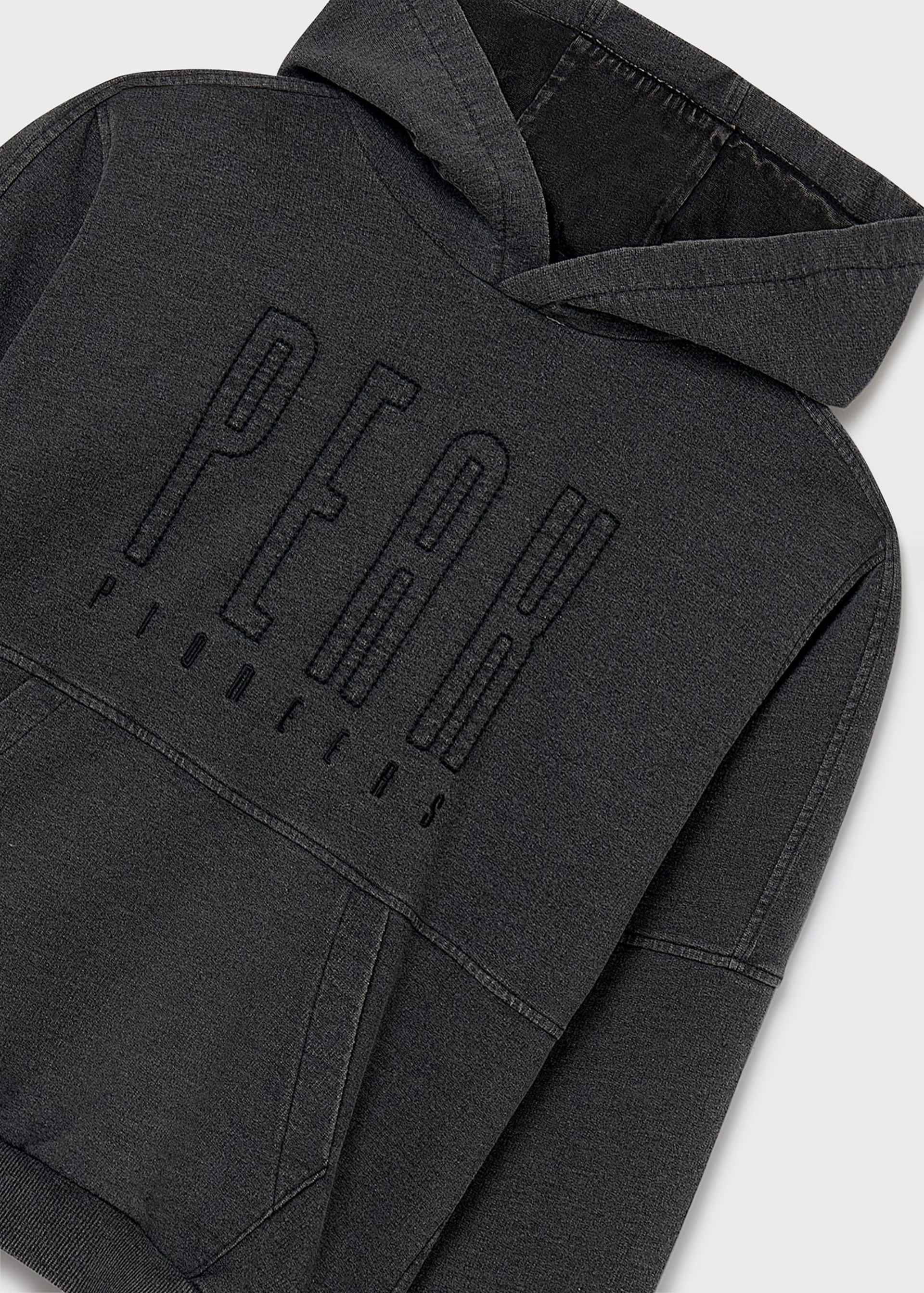 Unisex embroidered hoody