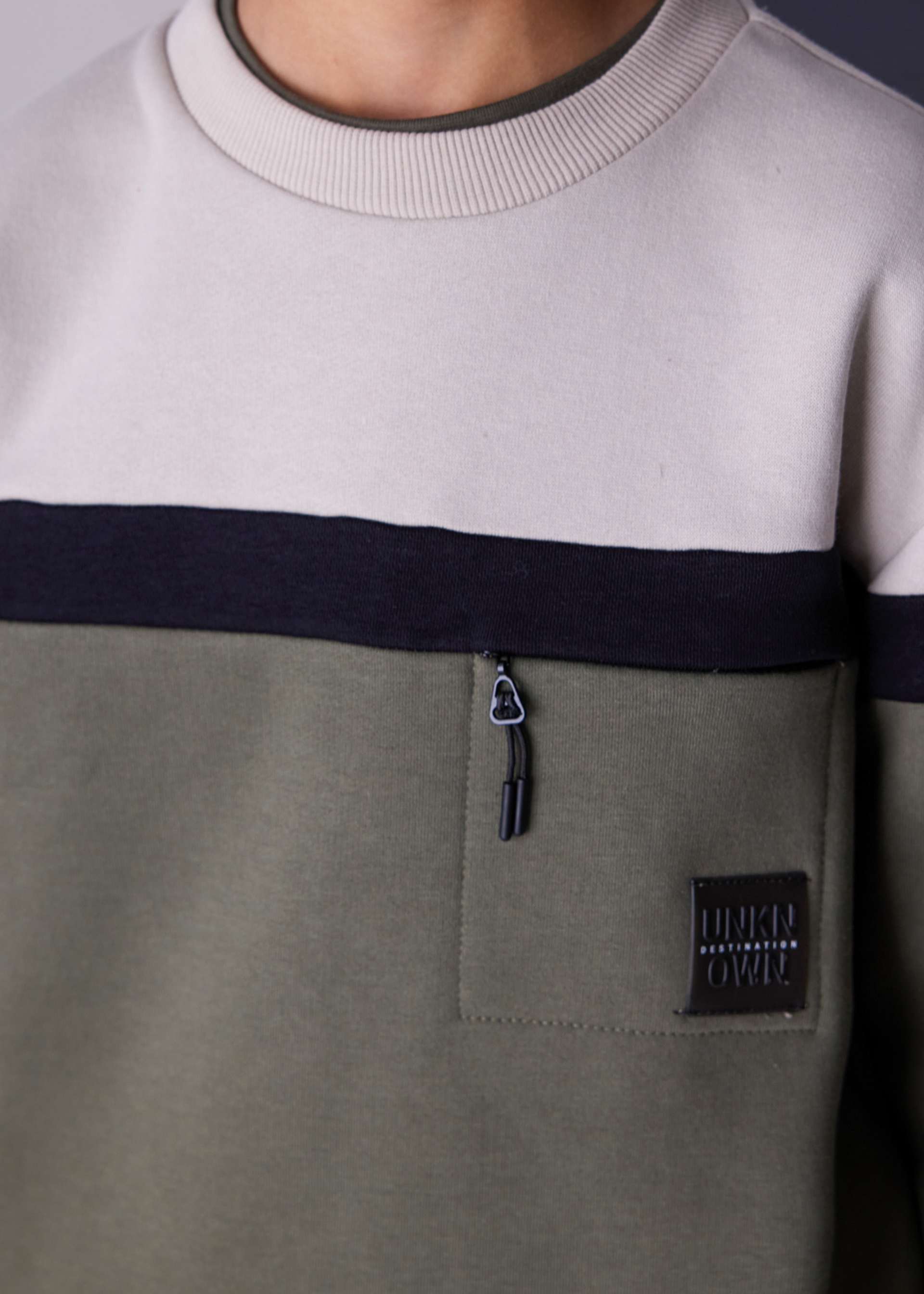 Boy Color Block Sweatshirt