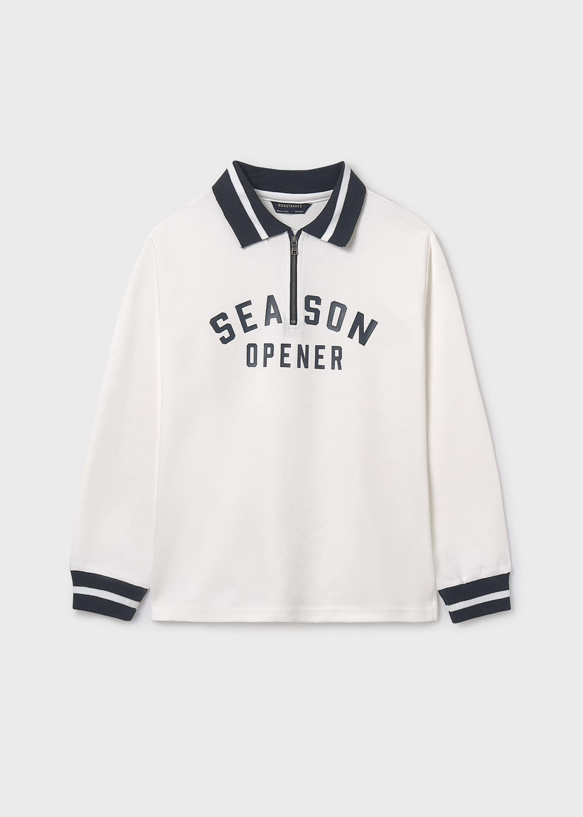 Boys quarter zip jumper