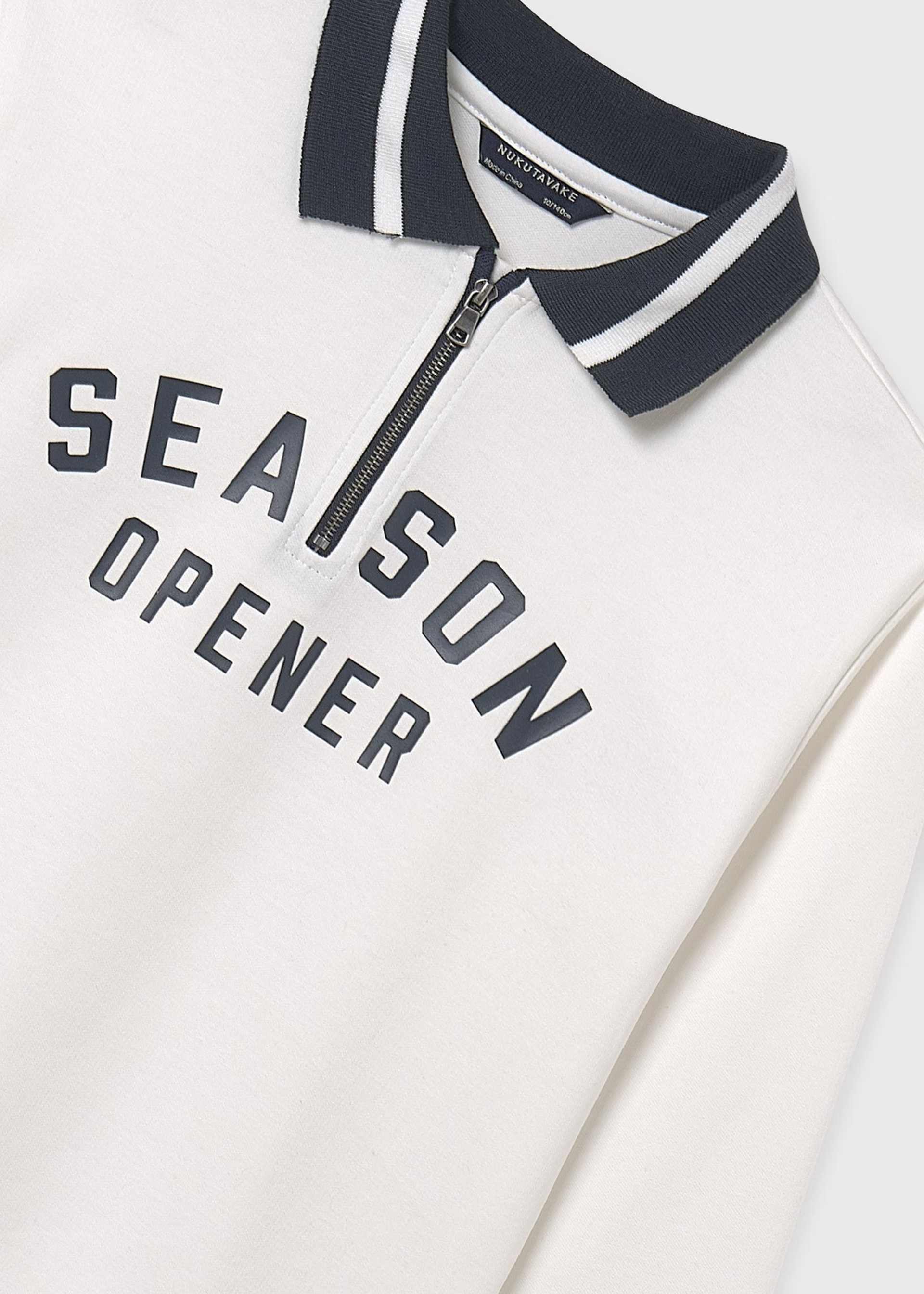 Boys quarter zip jumper