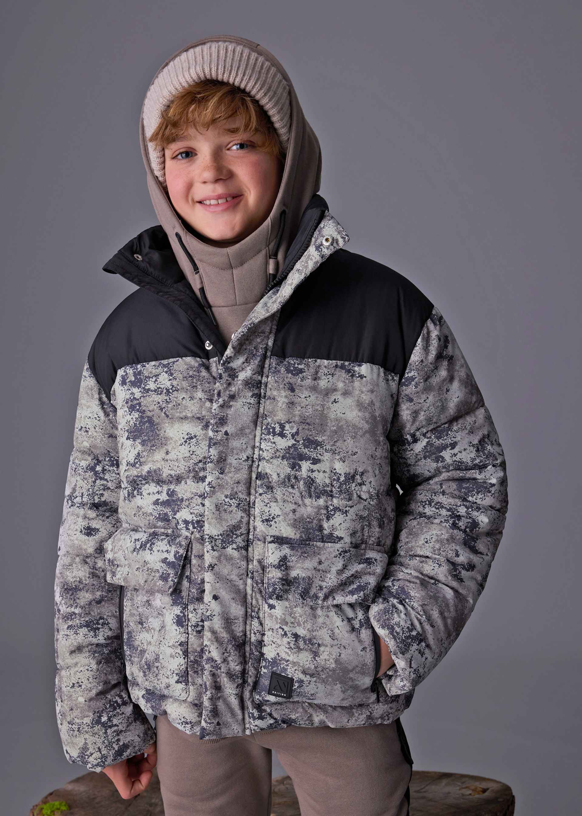 Boys combined coat