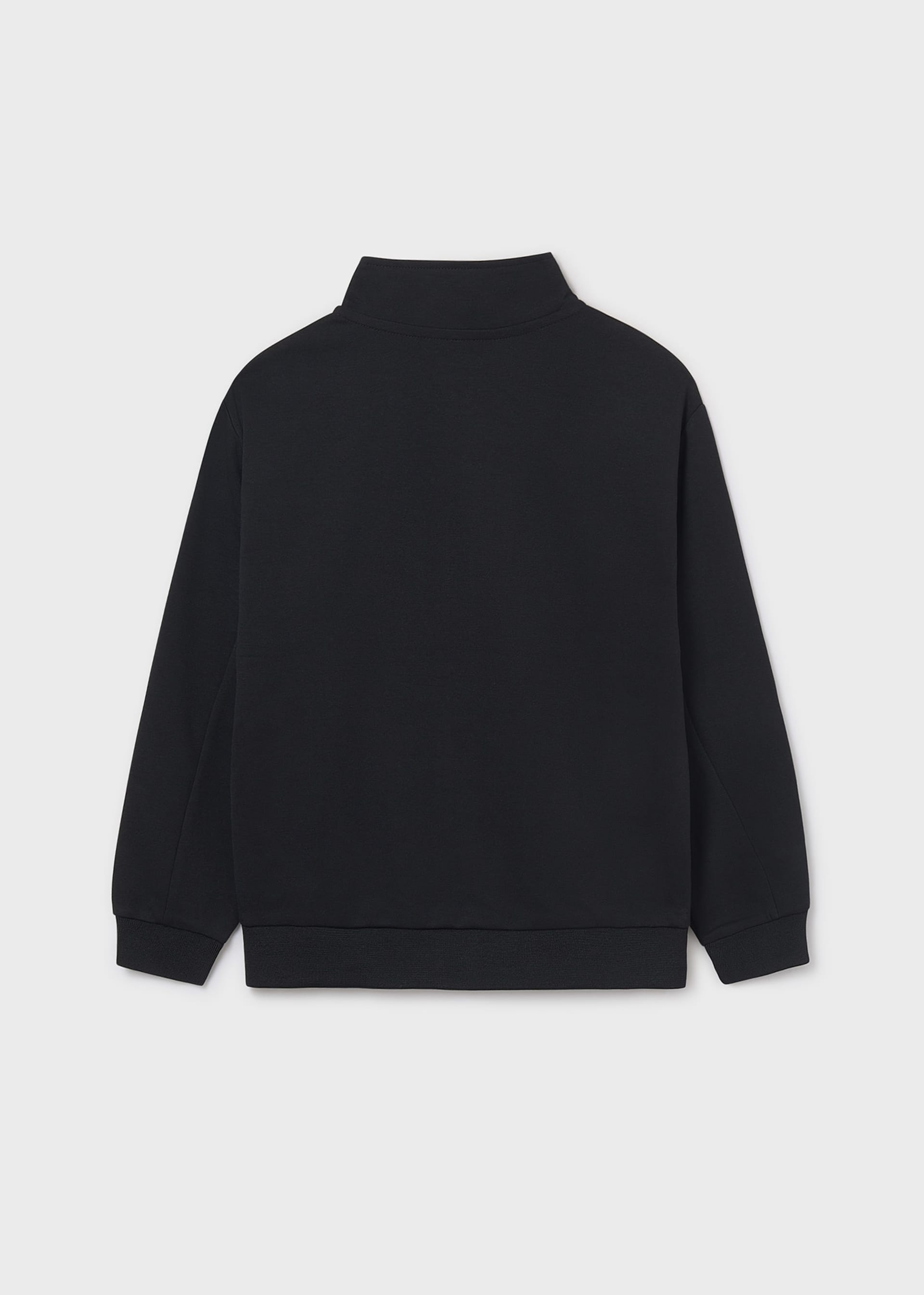 Bluza din jerseu cu fermoar baiat