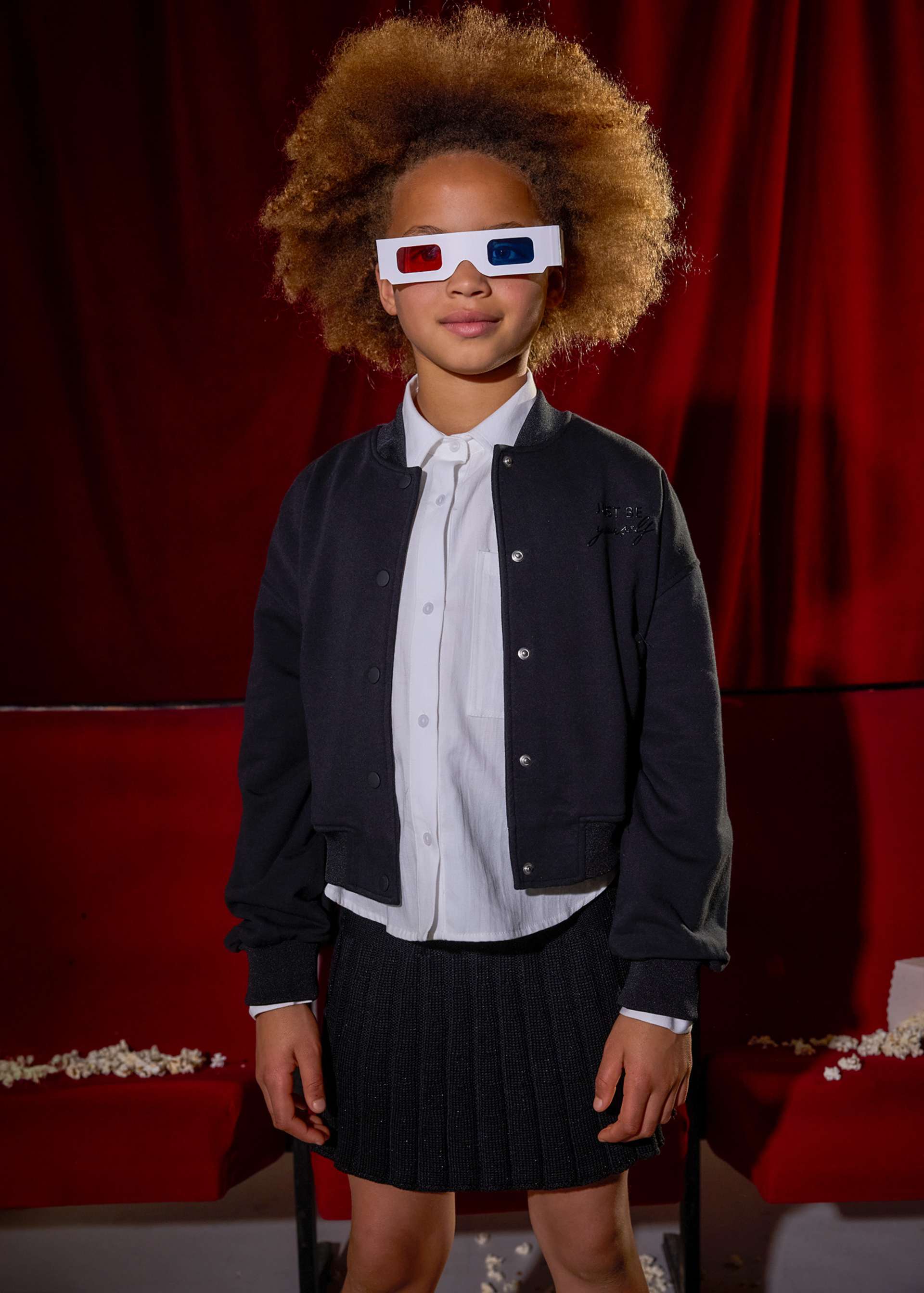 Bluza bejsbolowa dla dziewczynki