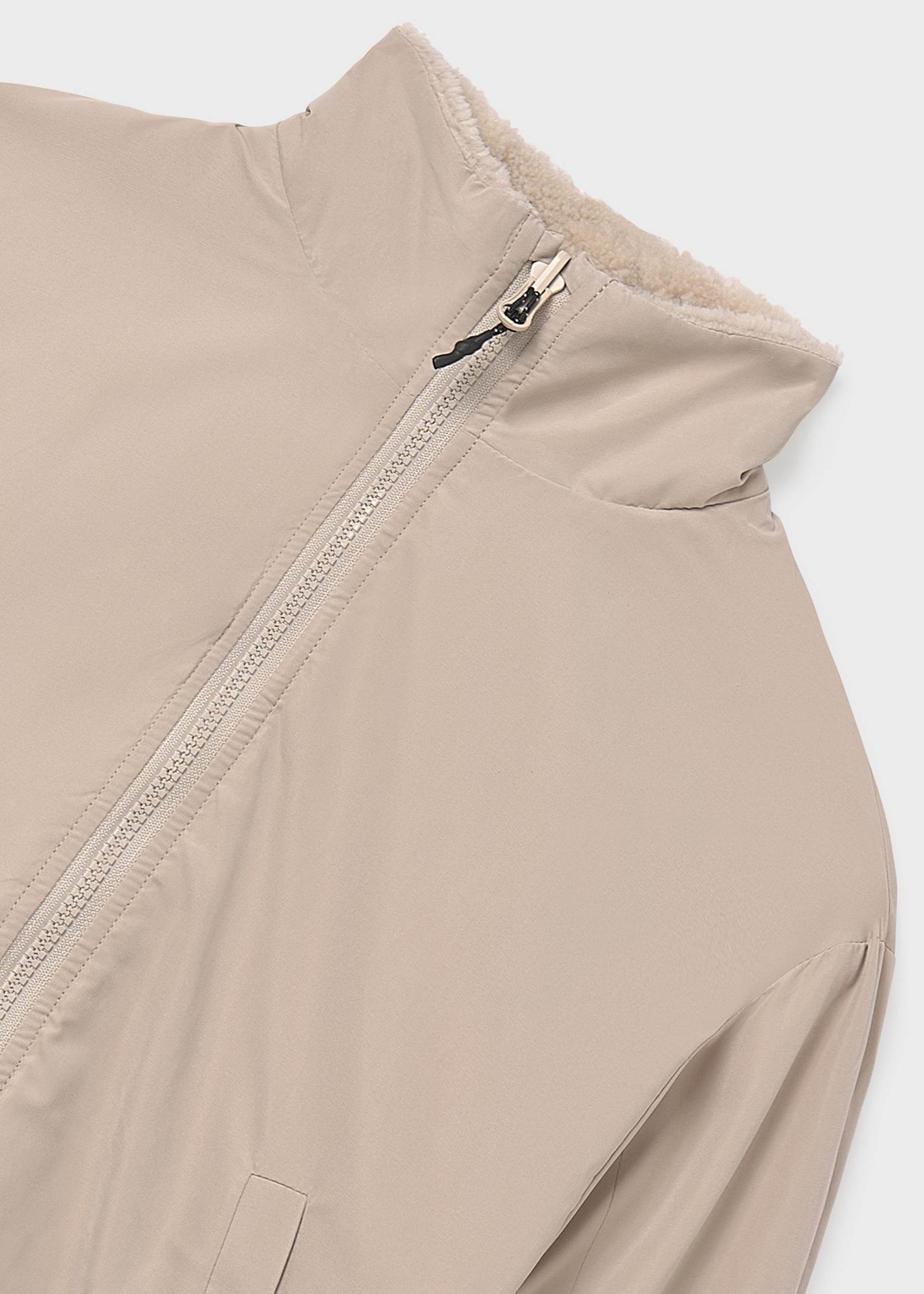 Manteau réversible fille