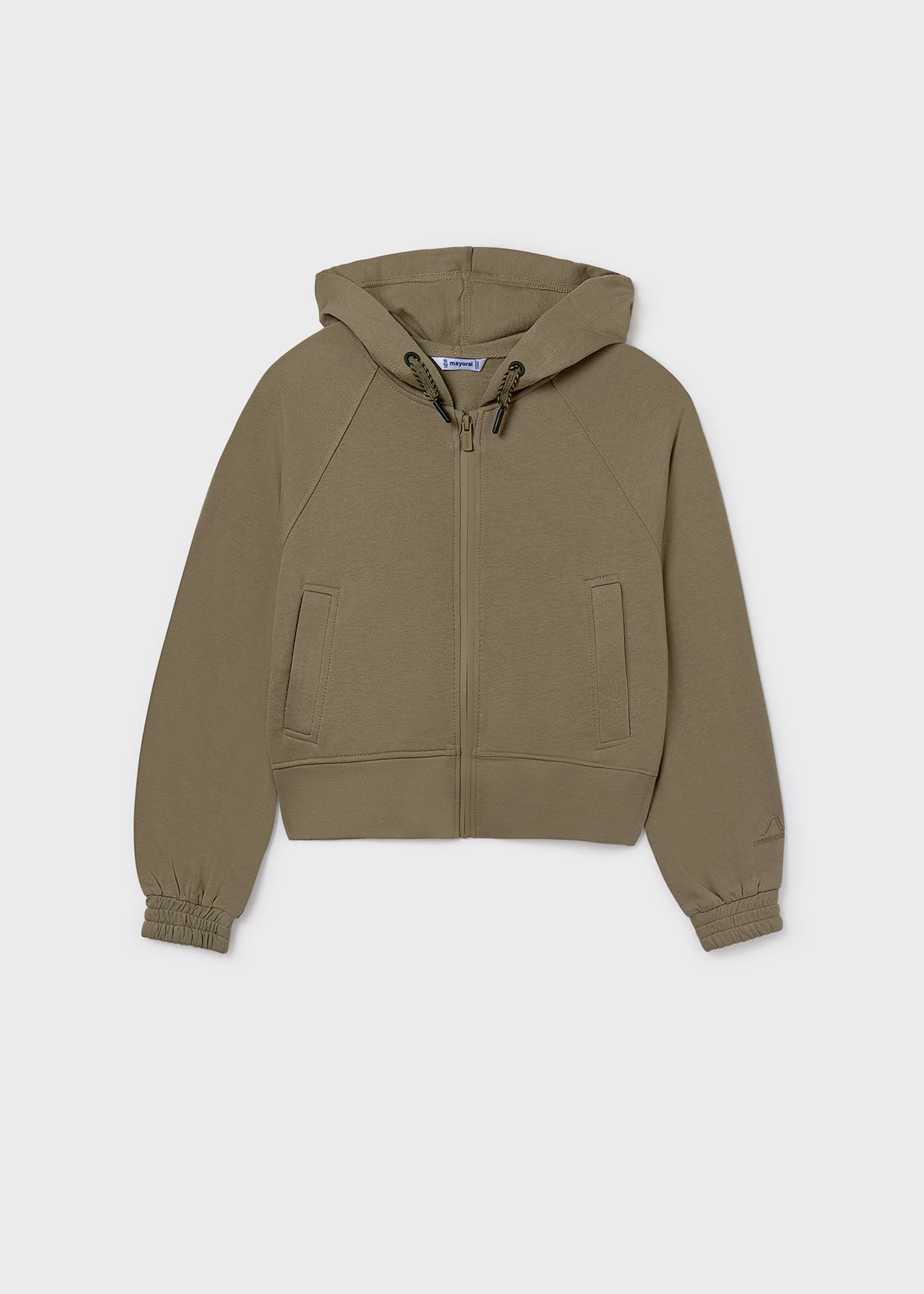 Sweat zippé fille