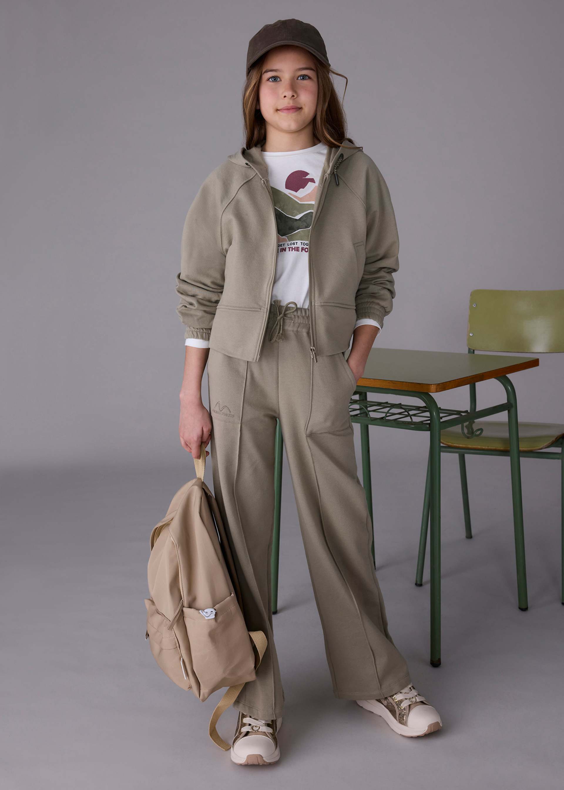 Girls flared trousers