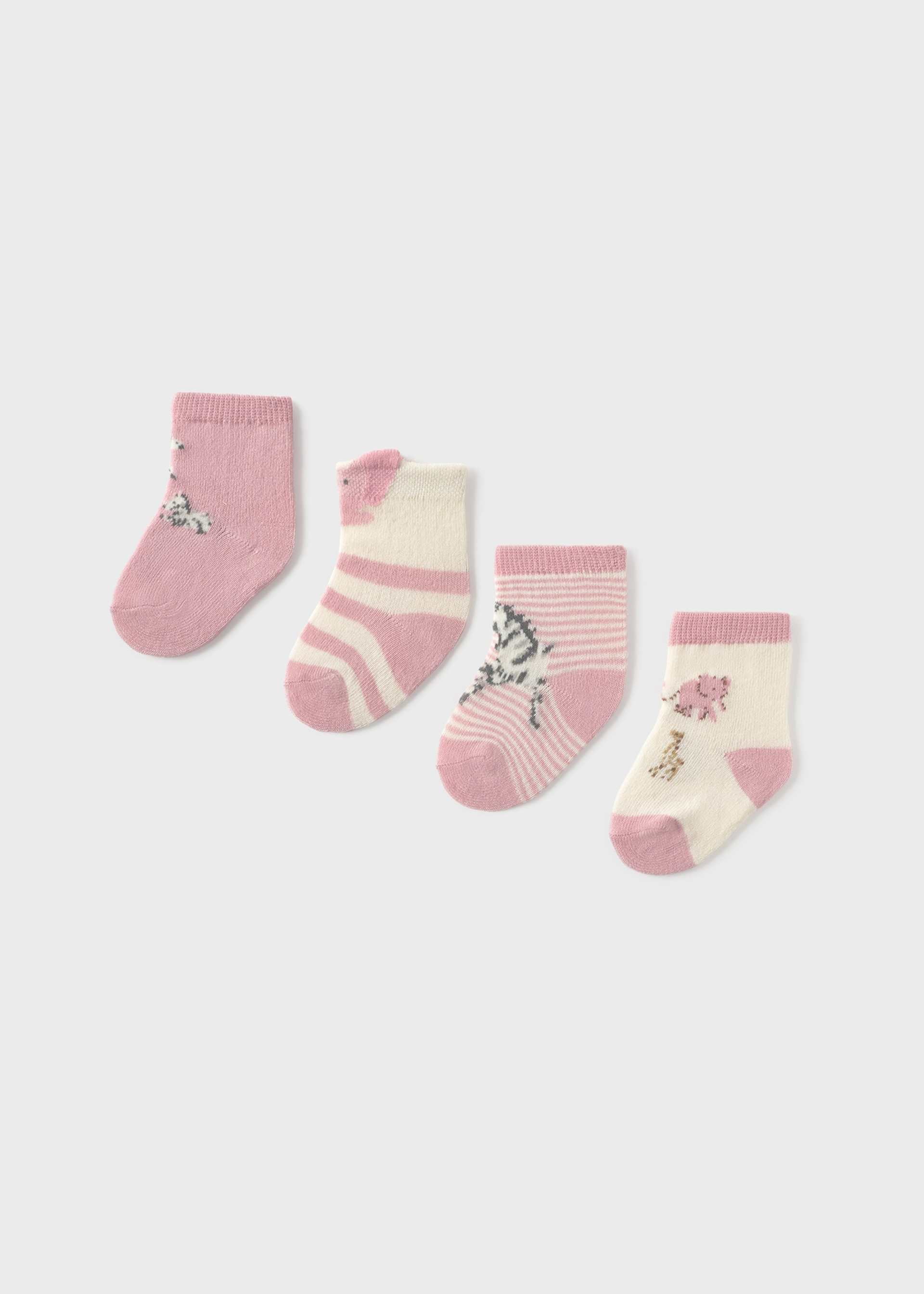Newborn 4-Pack Socks