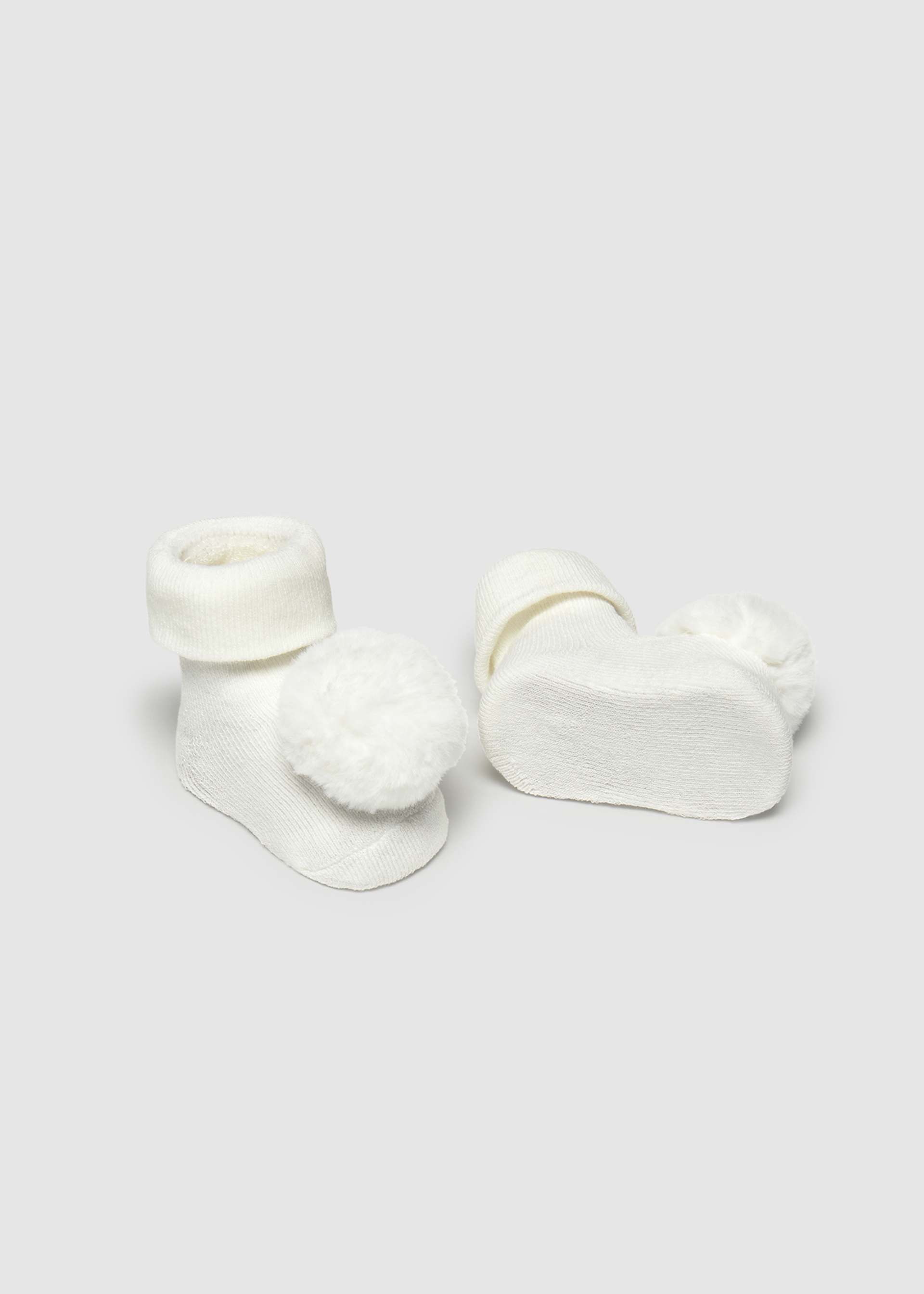 Set fascia e calzini neonata