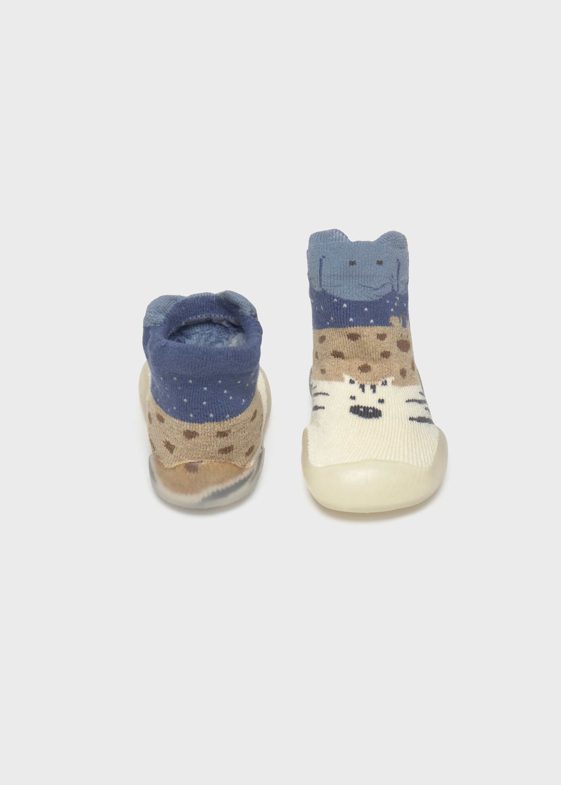 Newborn non-slip socks
