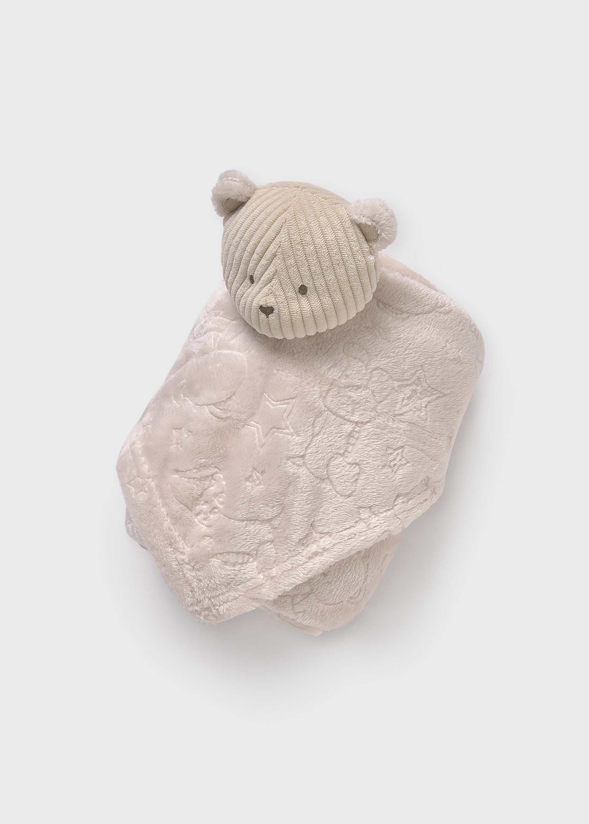 Couverture et doudou bébé