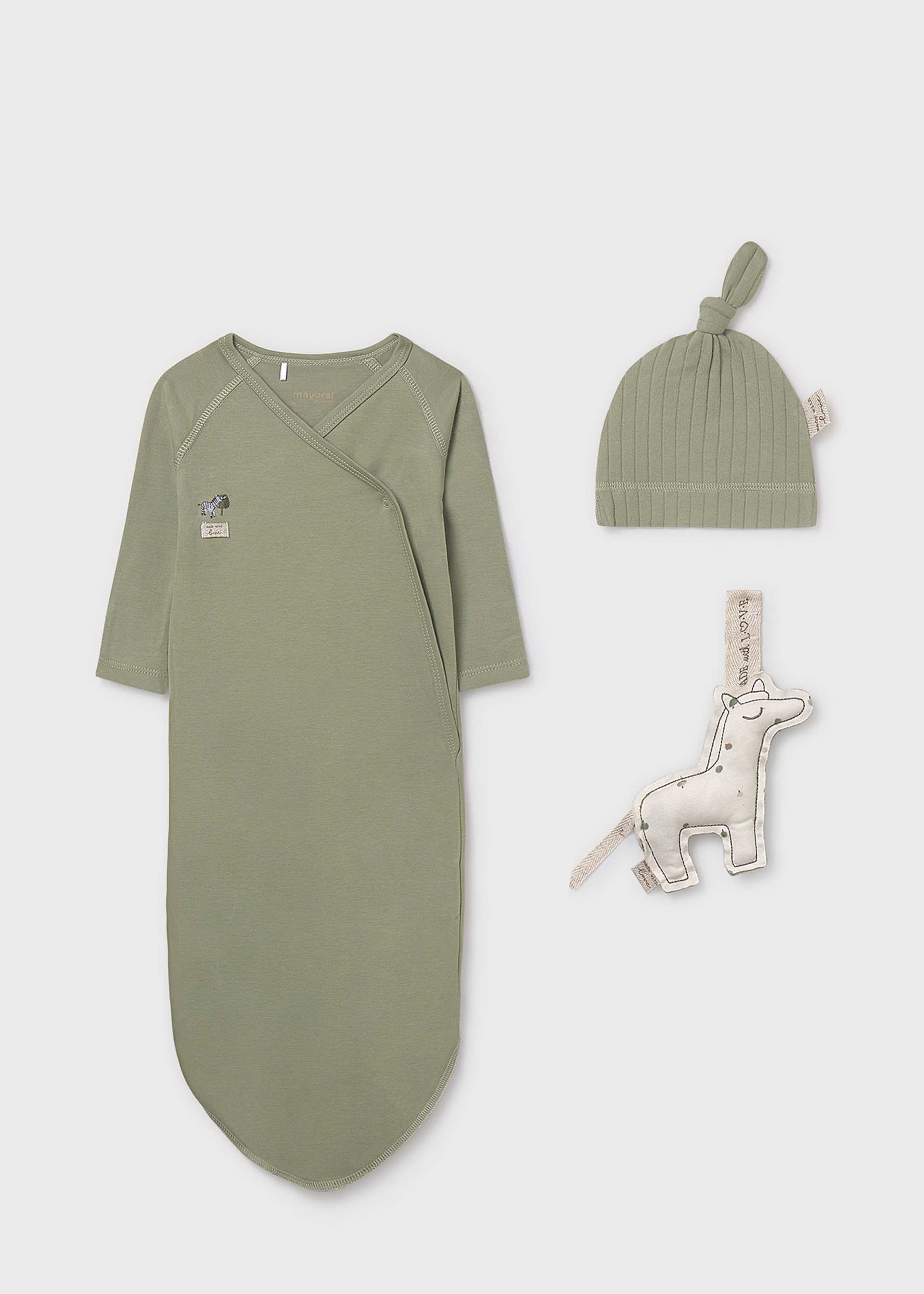 Baby unisex knot pyjama set