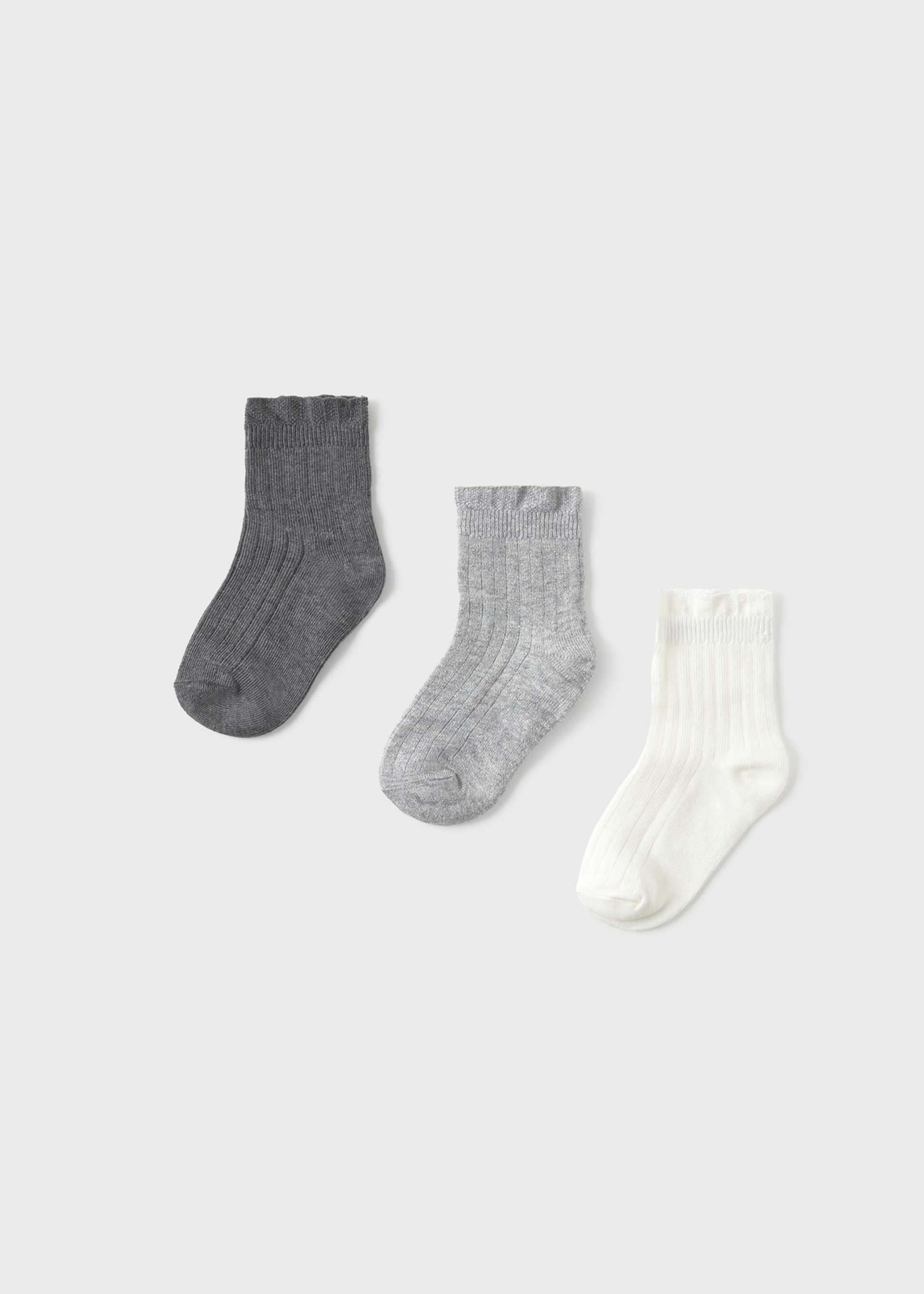 Lot de 3 chaussettes ajourés bébé