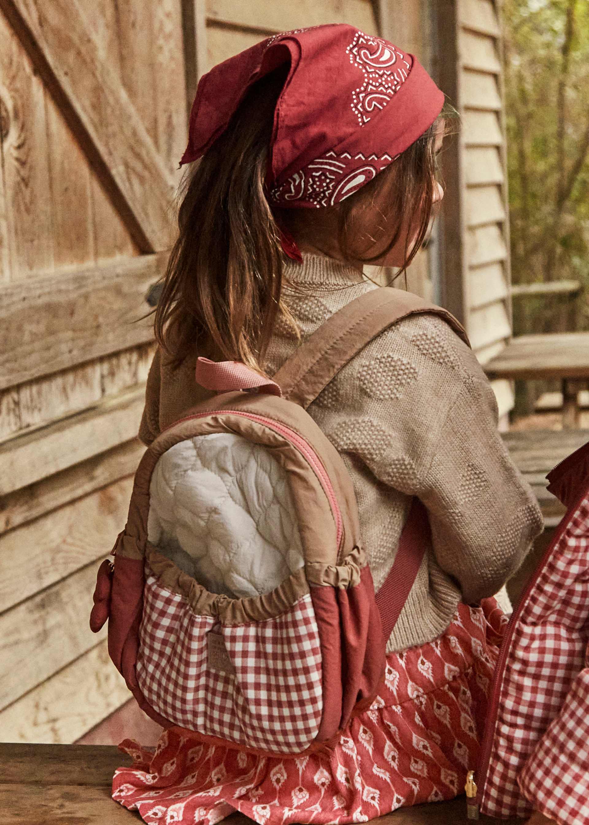 Girl Puffer Backpack