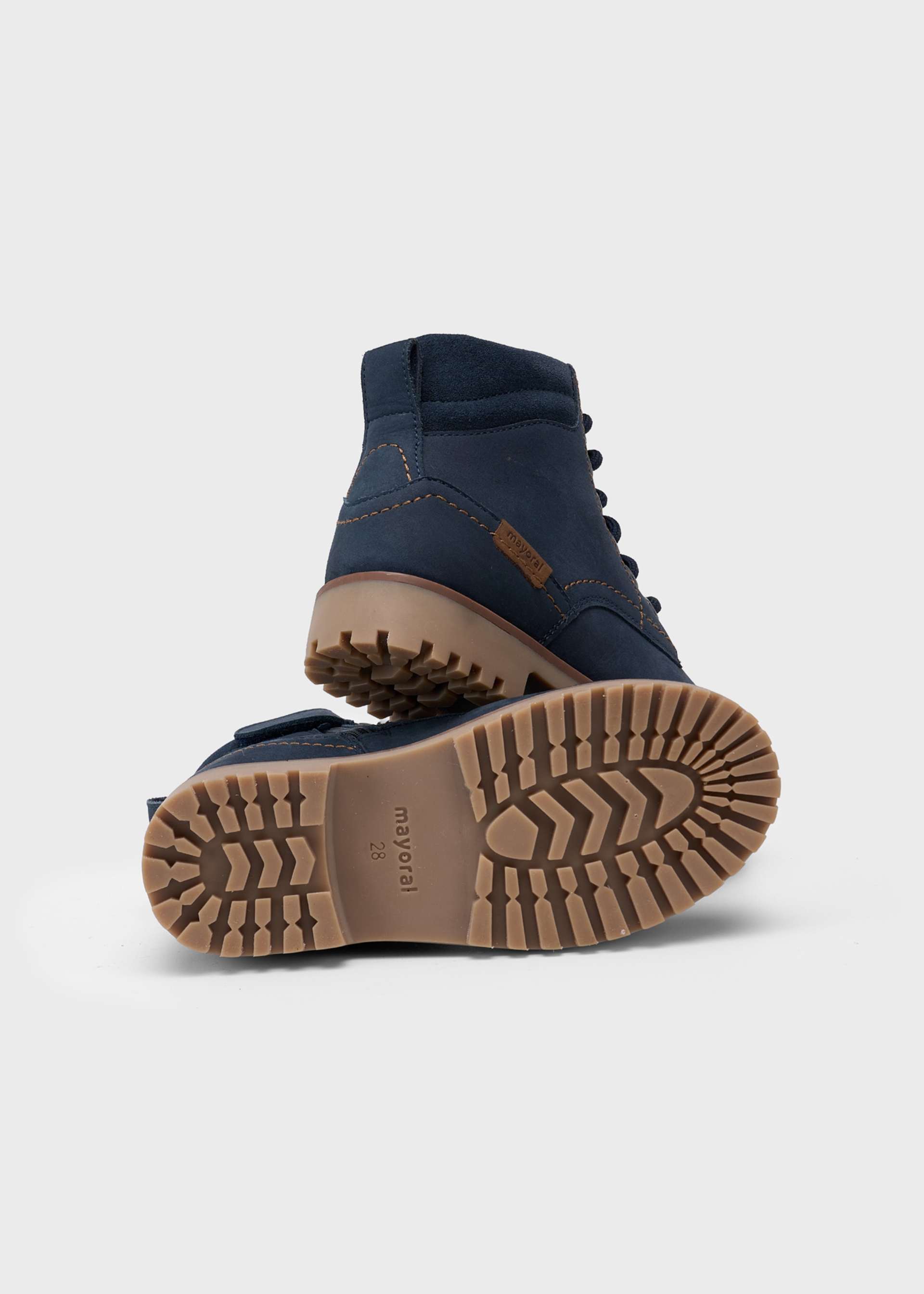 Bottines en cuir nubuck garçon