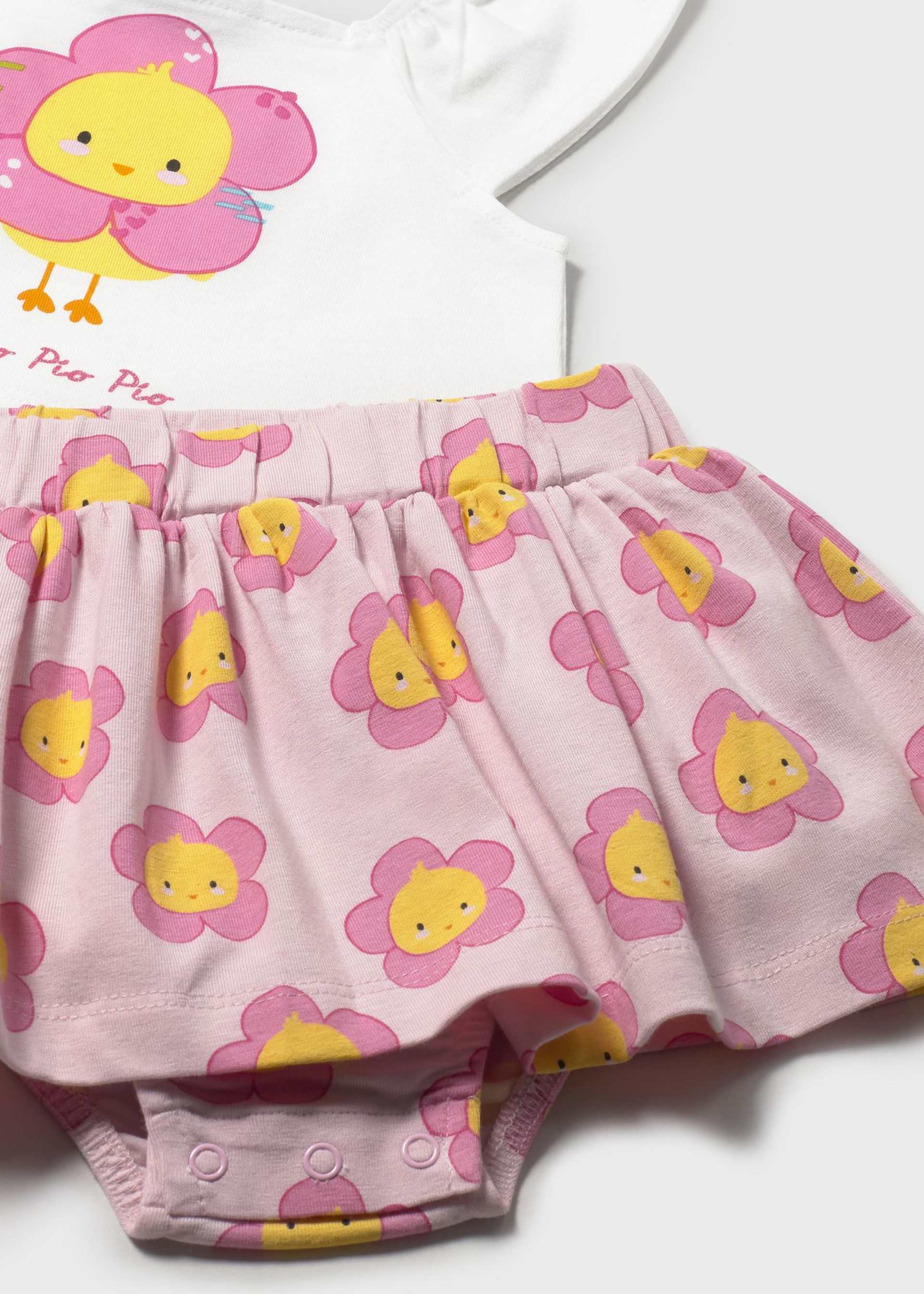 Ensemble jupe imprimée bébé Ensemble jupe imprimée bébé