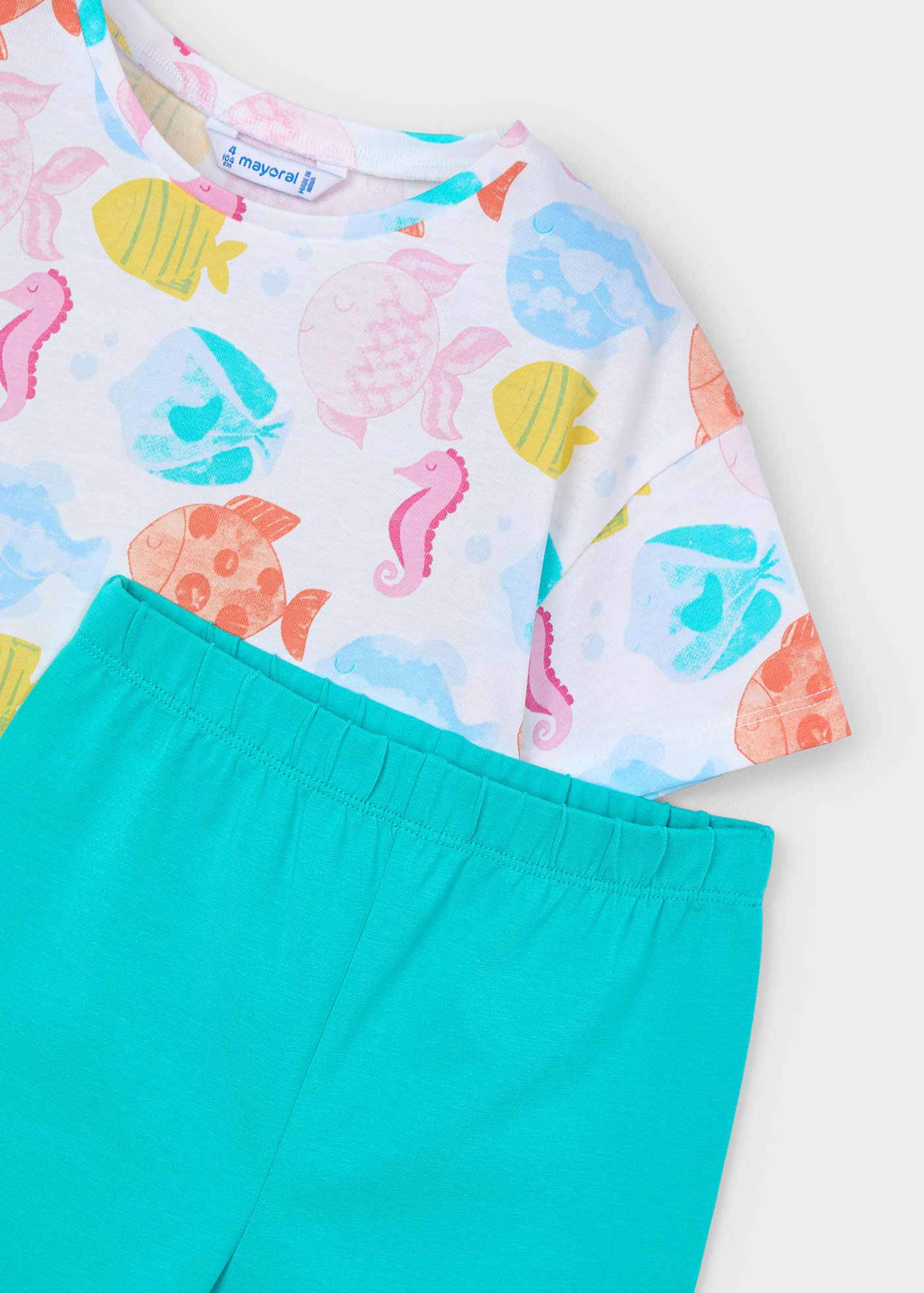 Ensemble cycliste poisson fille