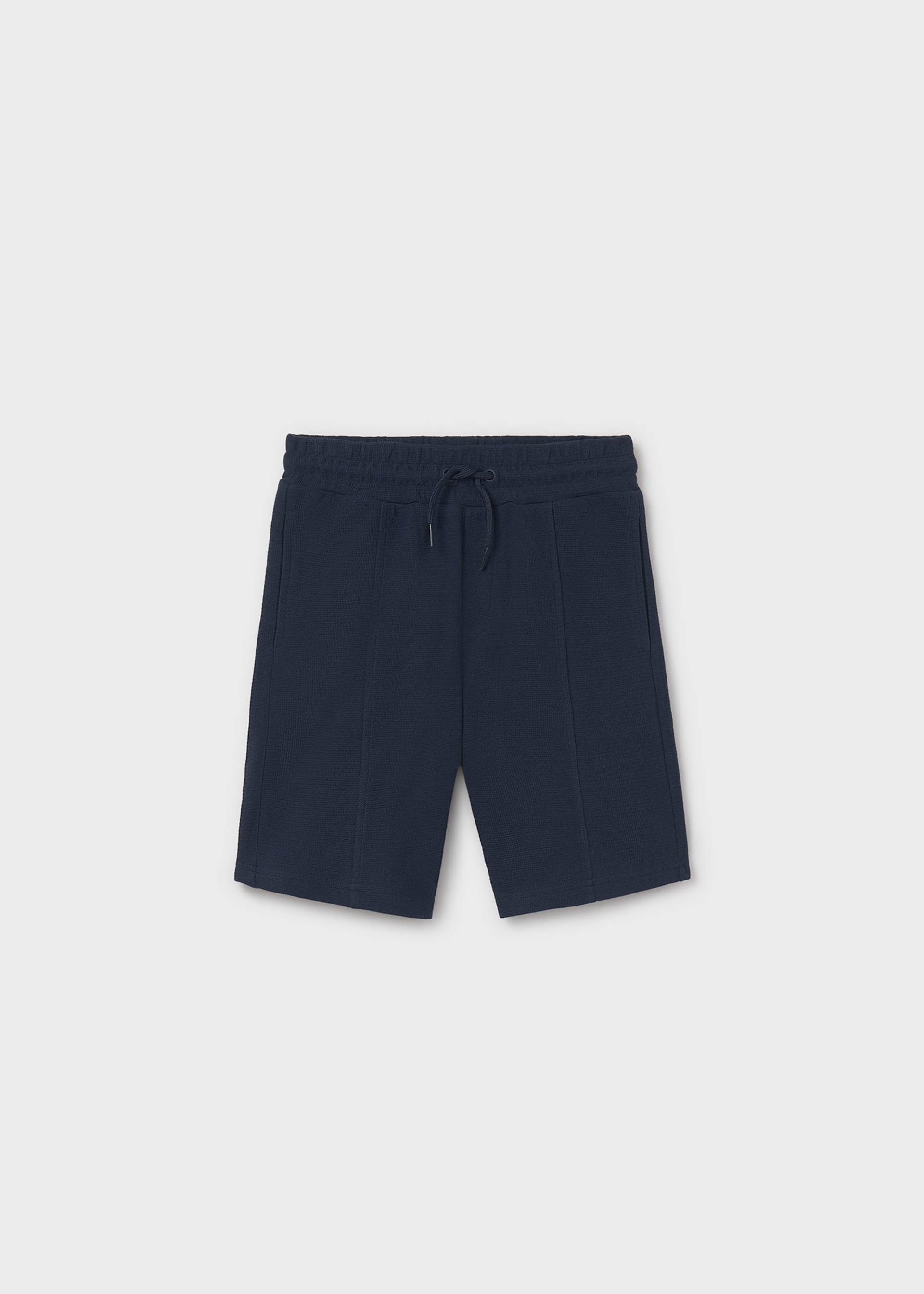 Boy structured bermuda shorts