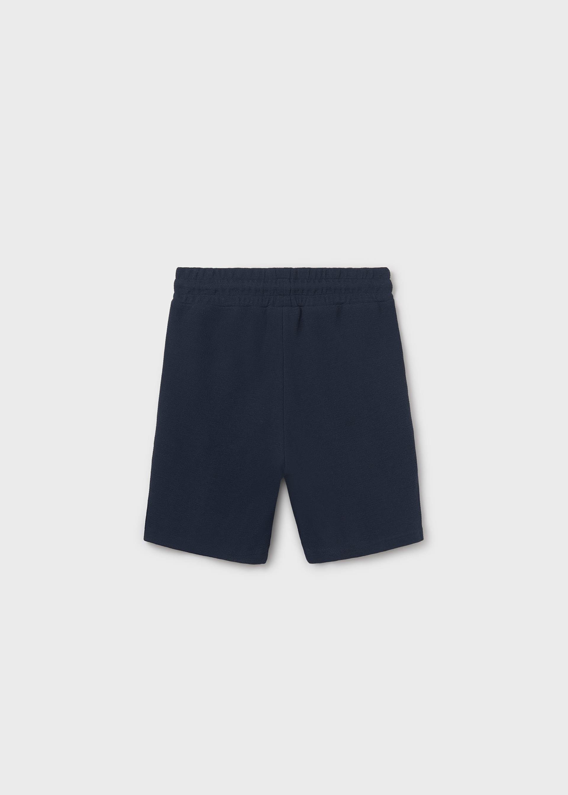 Boy structured bermuda shorts