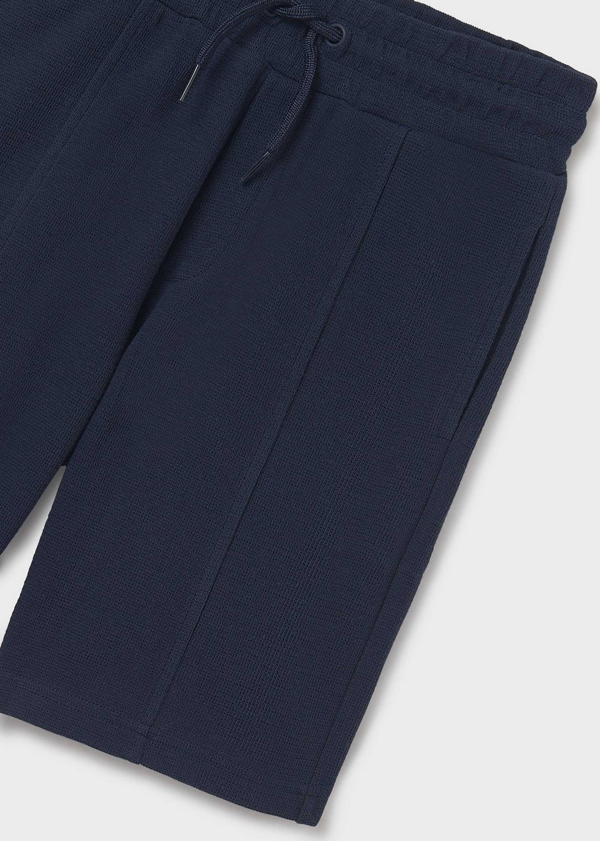 Boy structured bermuda shorts