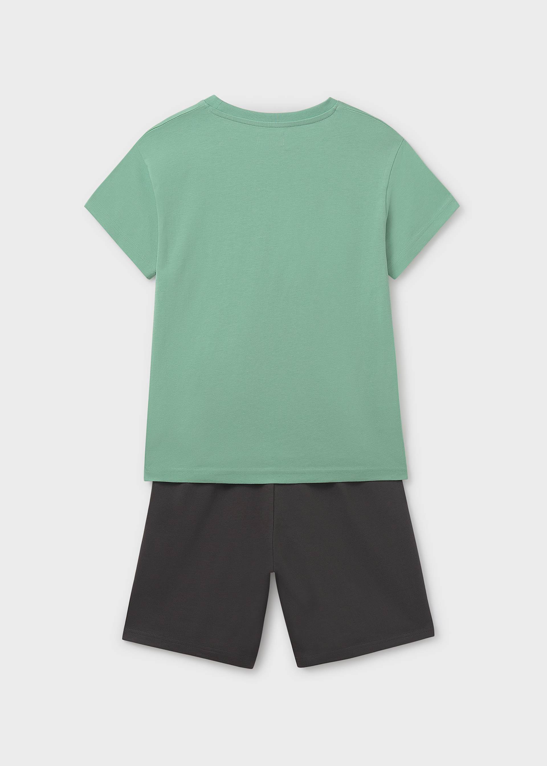 Ensemble en maille imprimé casques garçon Ensemble en maille imprimé casques garçon