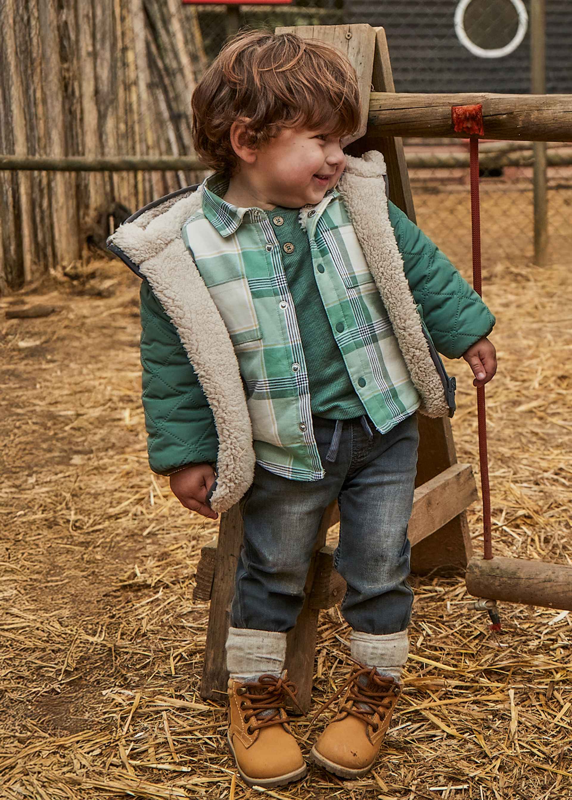 Pantalón vaquero jogger bebé Pantalón vaquero jogger bebé