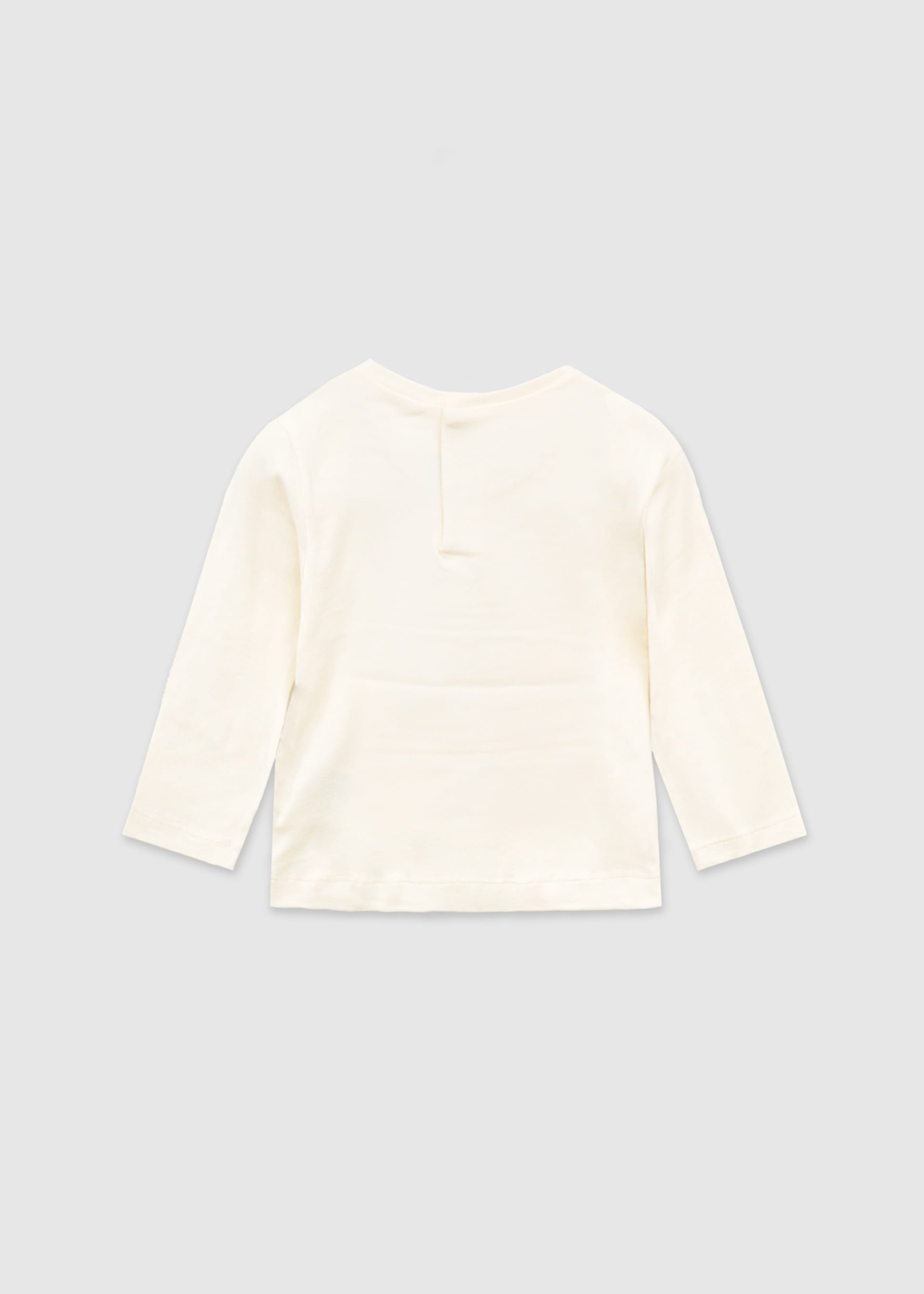 Playera básica moño bebé