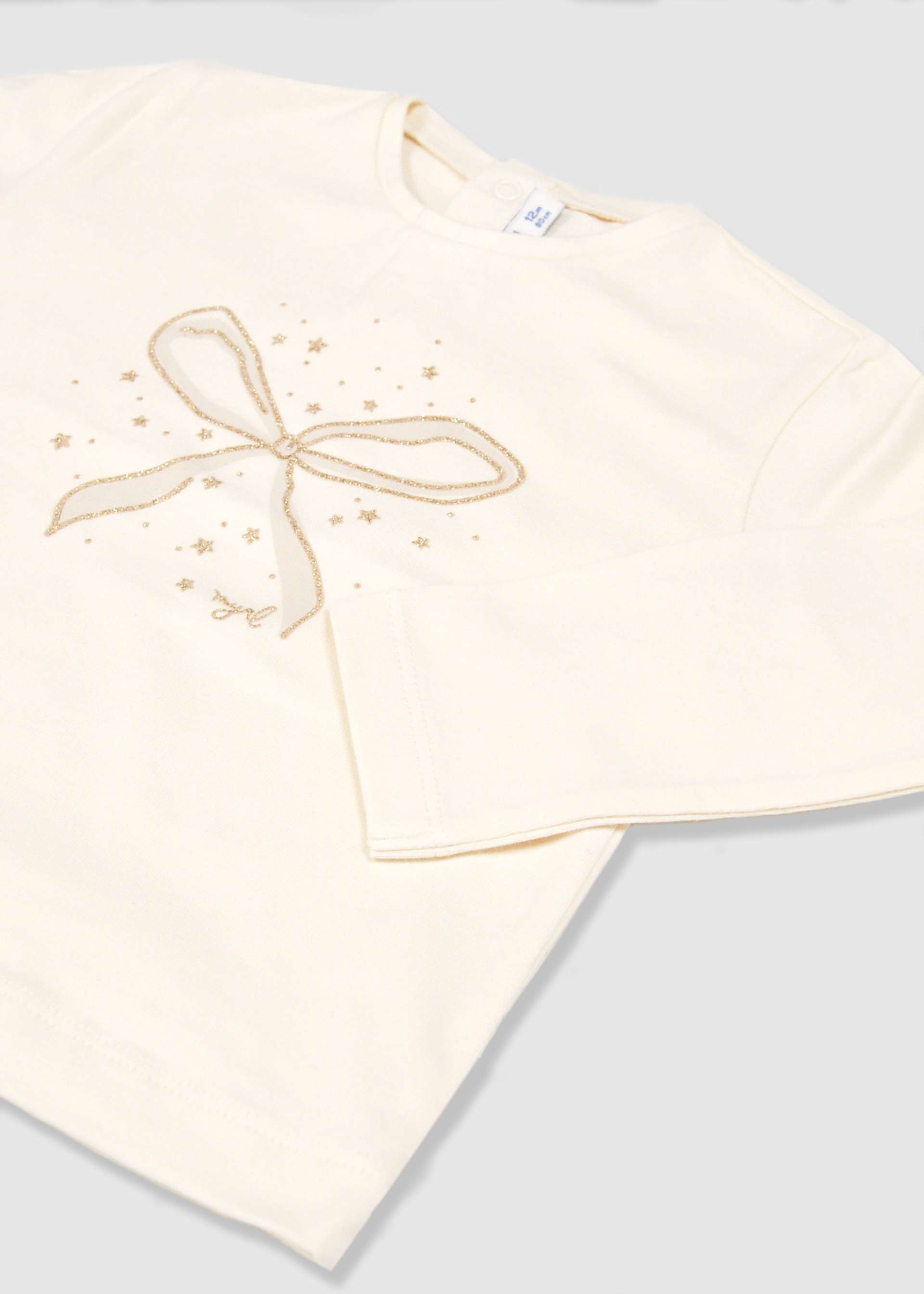 Camiseta básica corazones bebé