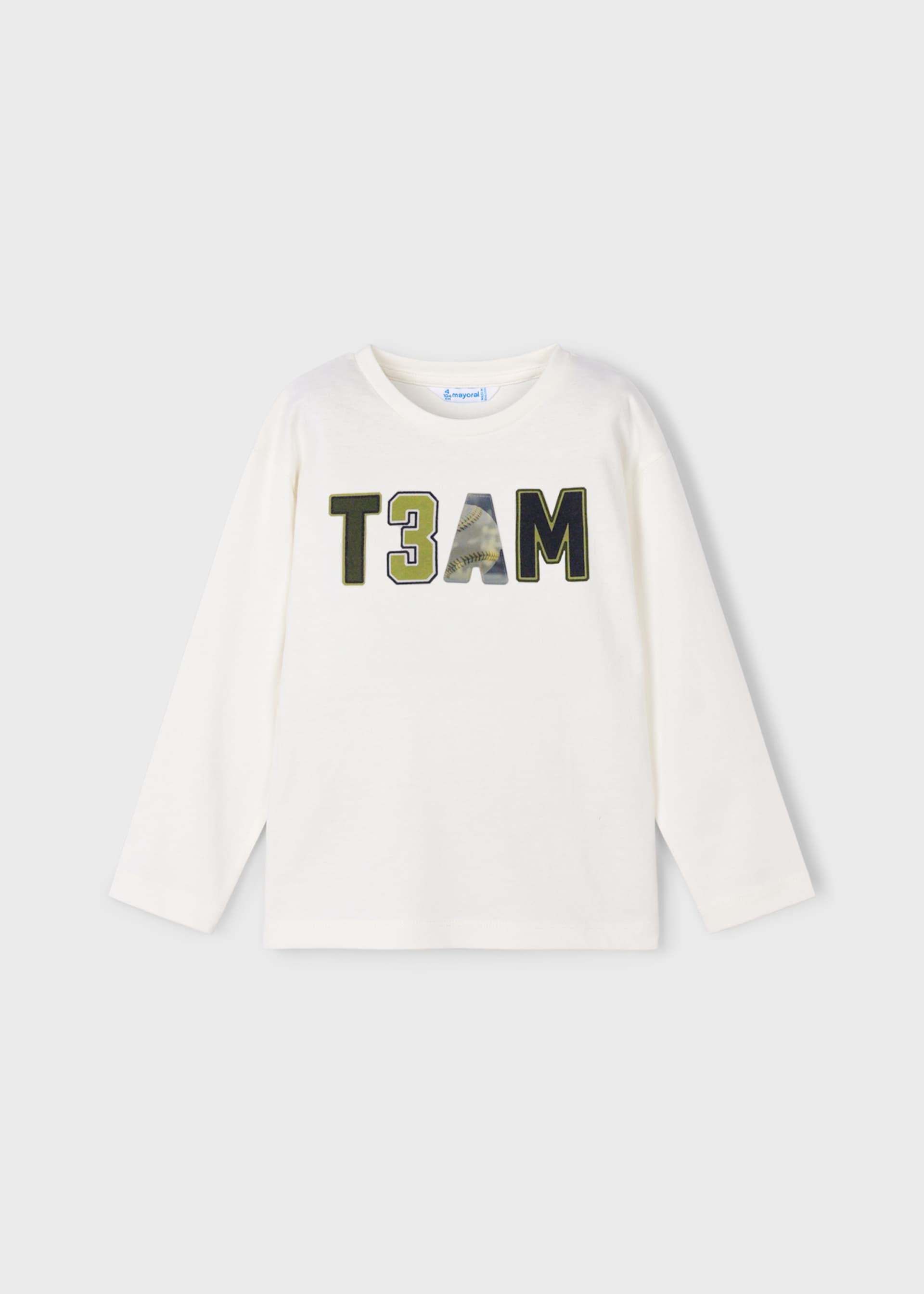 Camiseta letras lenticular niño Camiseta letras lenticular niño