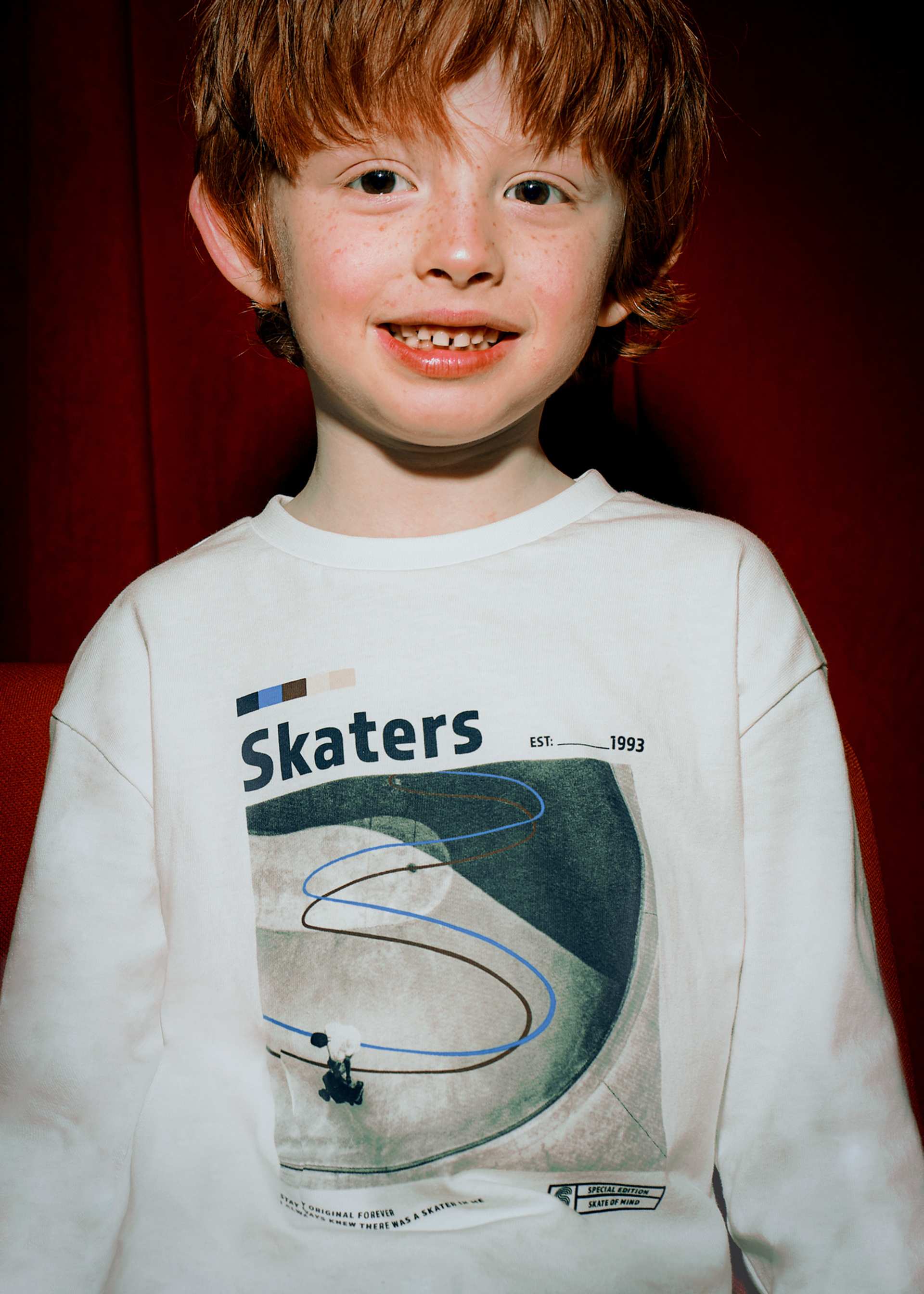 Lot de 2 t-shirts skate garçon