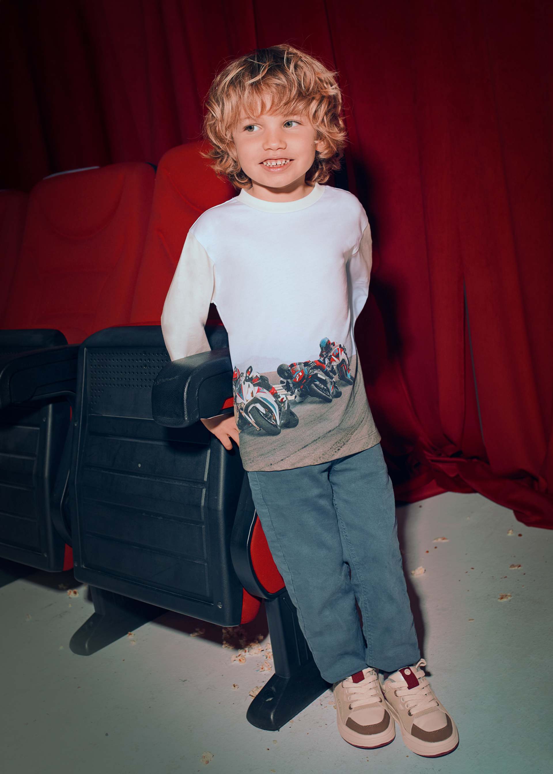 Playera posicionado niño