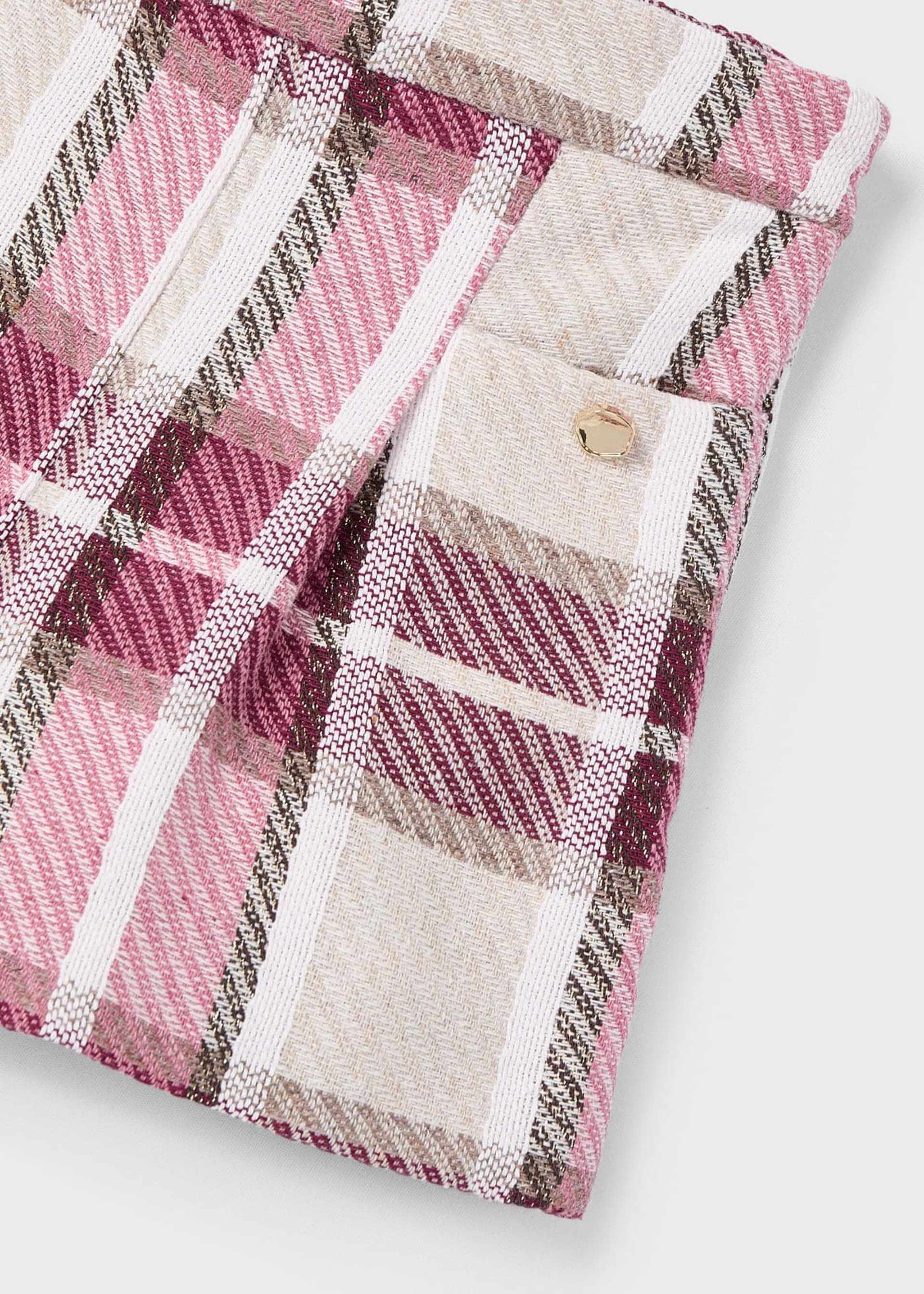 Short à carreaux fille Short à carreaux fille