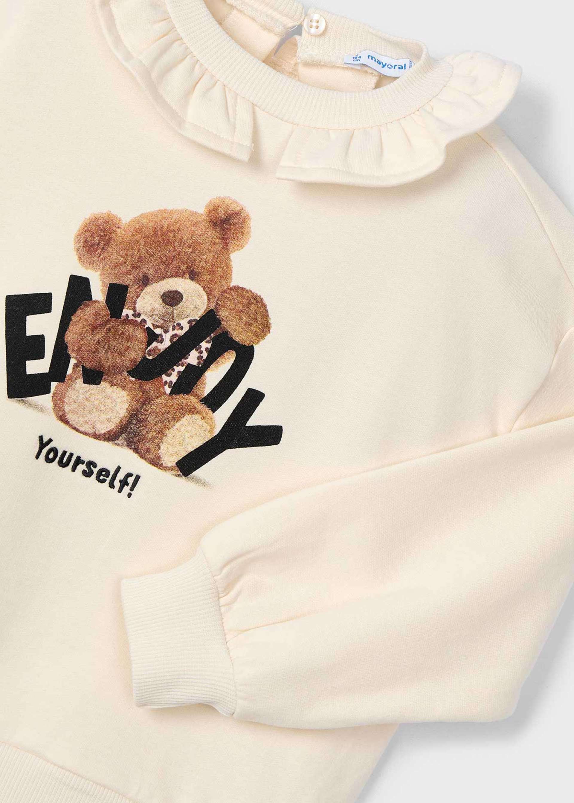 Sweat gola folho menina