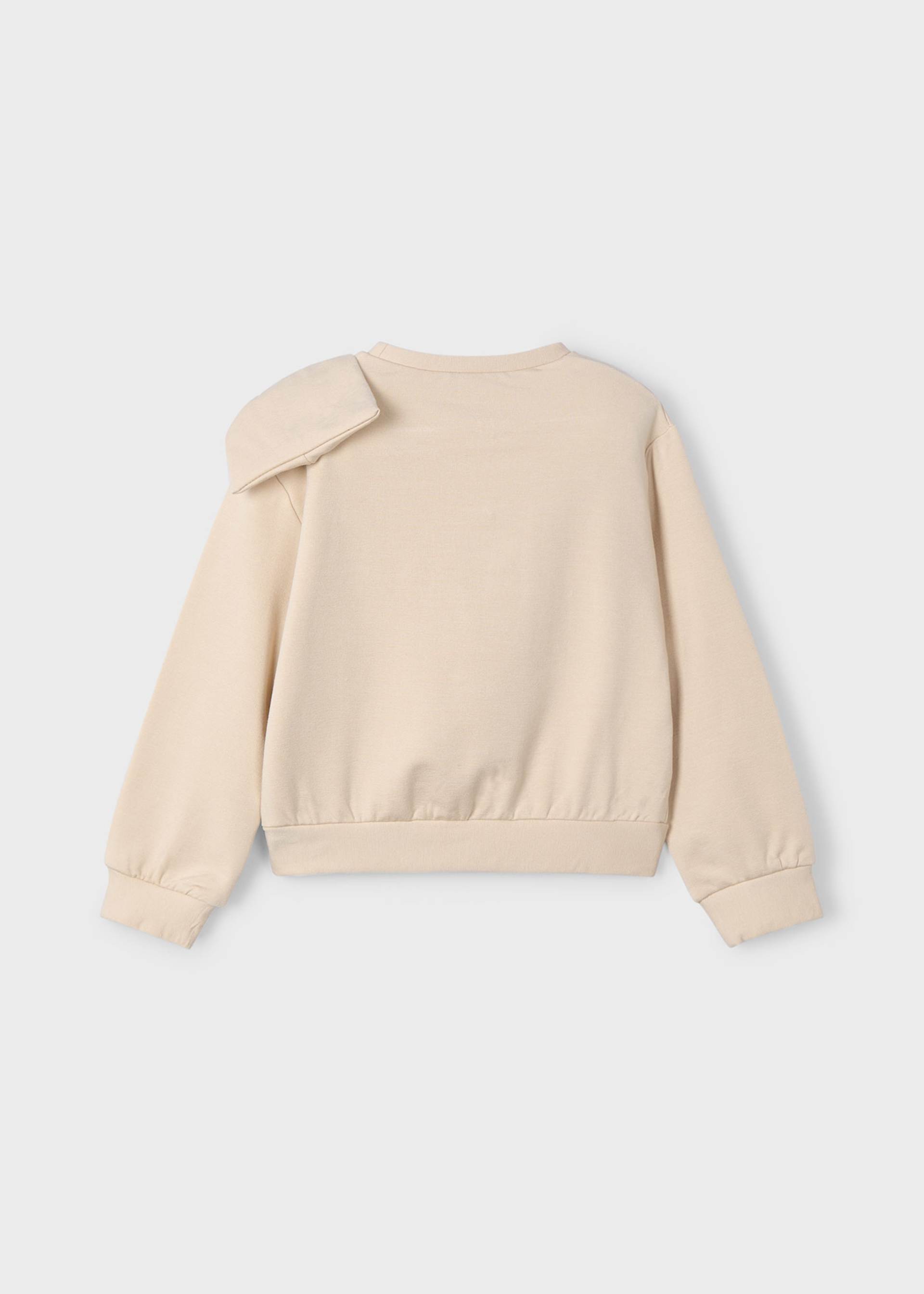 Sudadera lazo niña