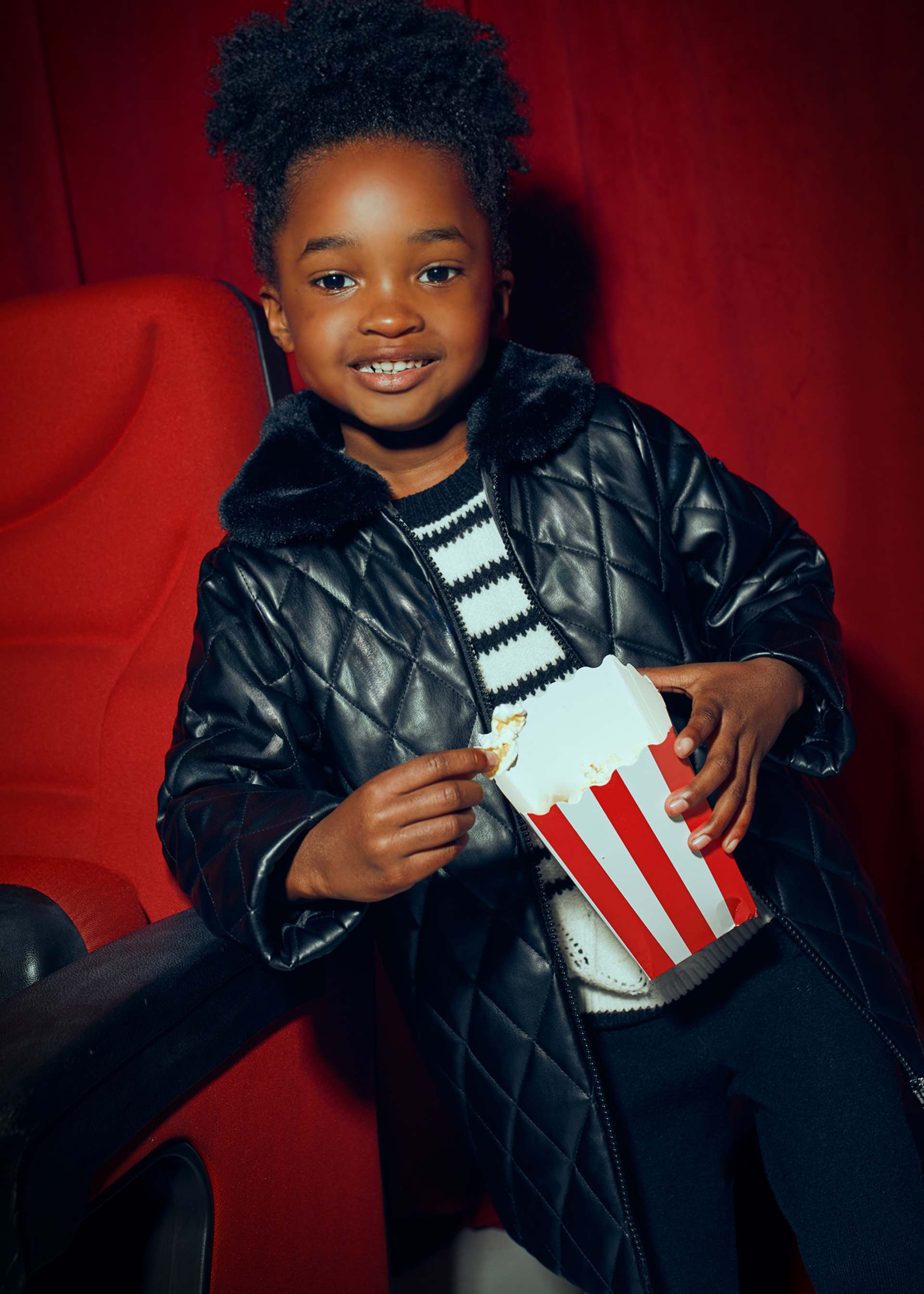 Blusão acolchoado menina