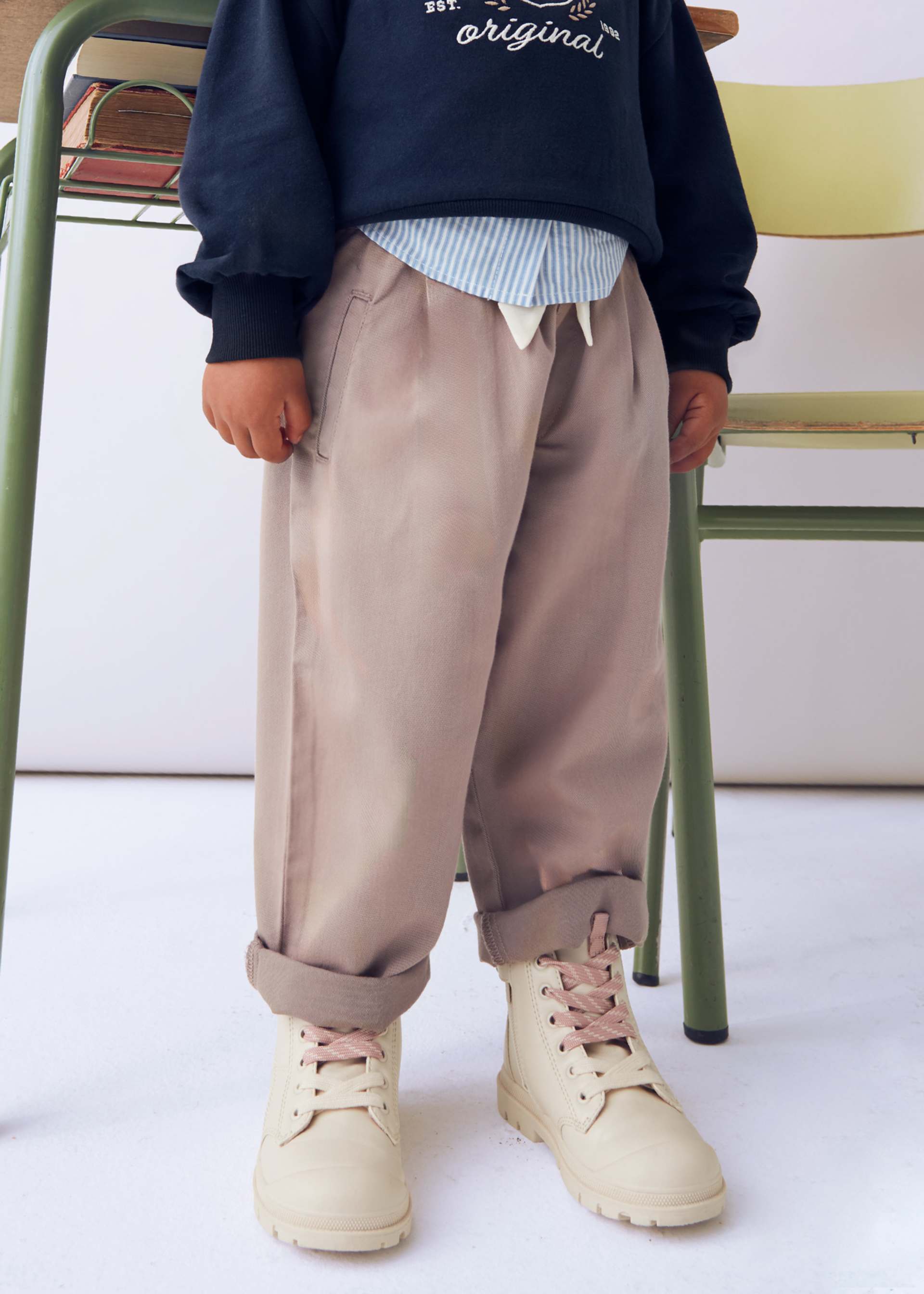 Pantalon fluide fille