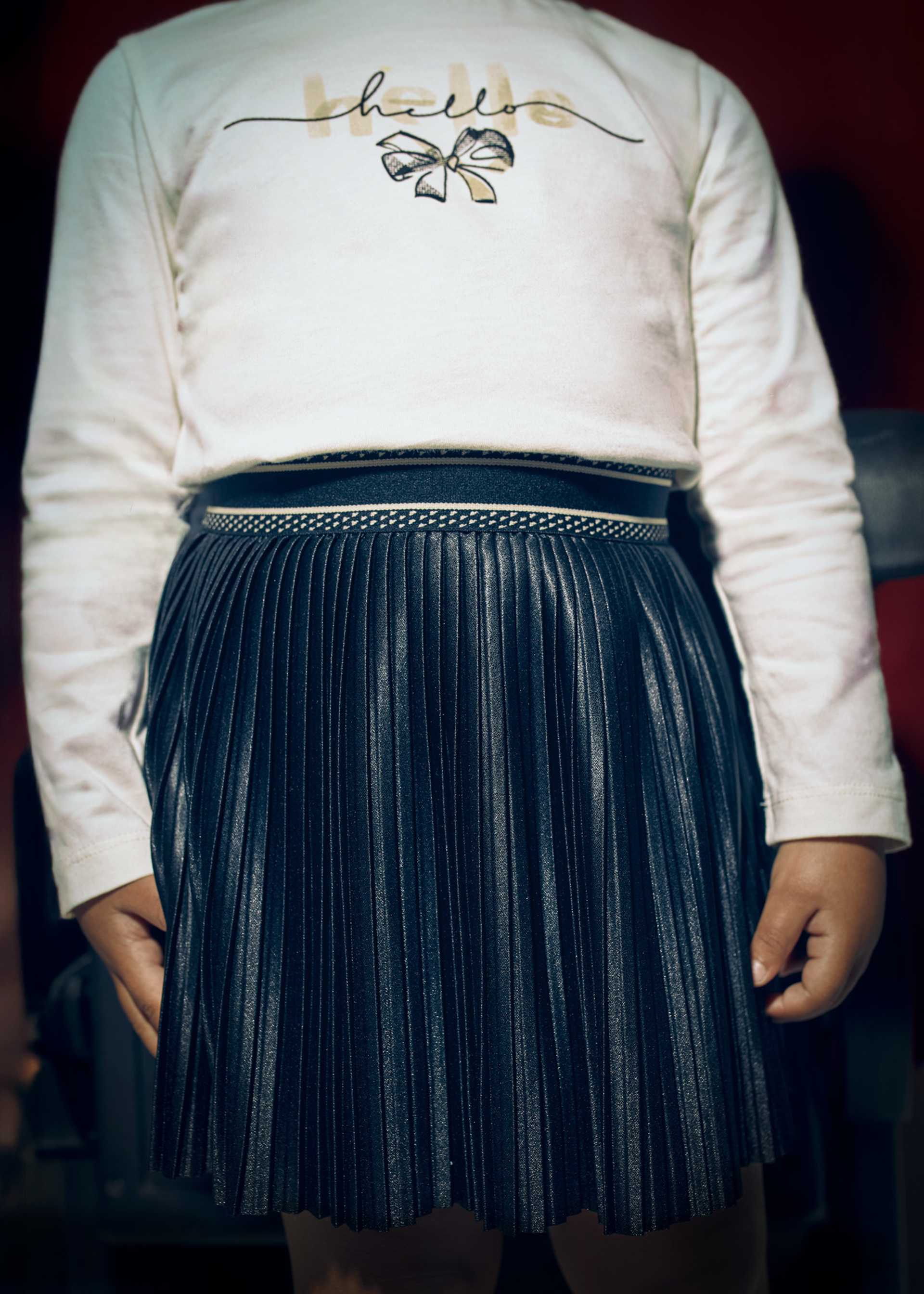 Girls pleated skirt
