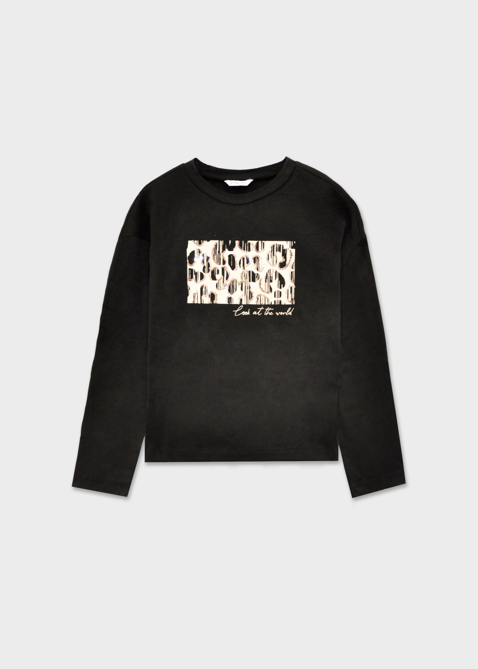 Tricou cu print fata