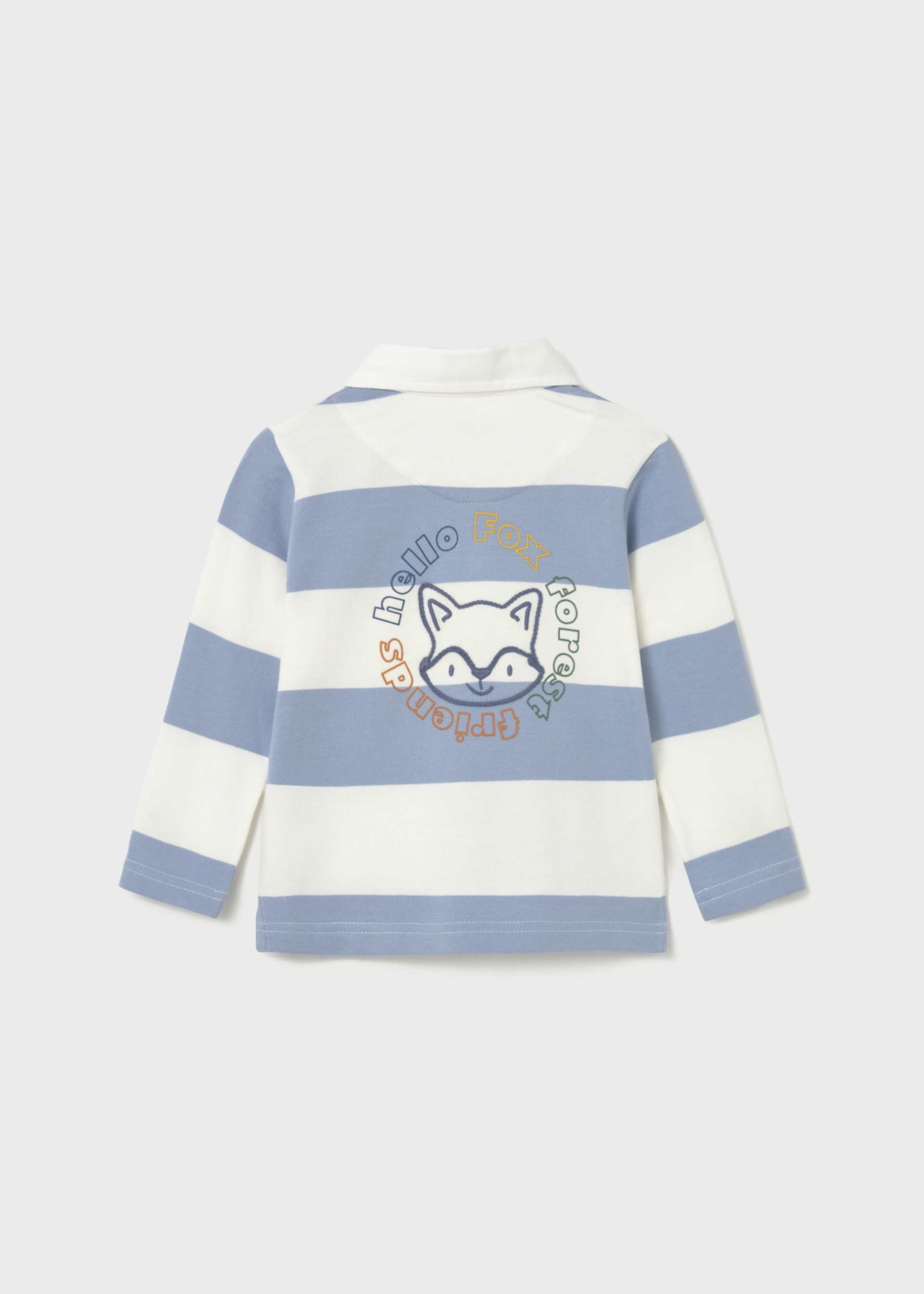 Polo graphique dos bébé