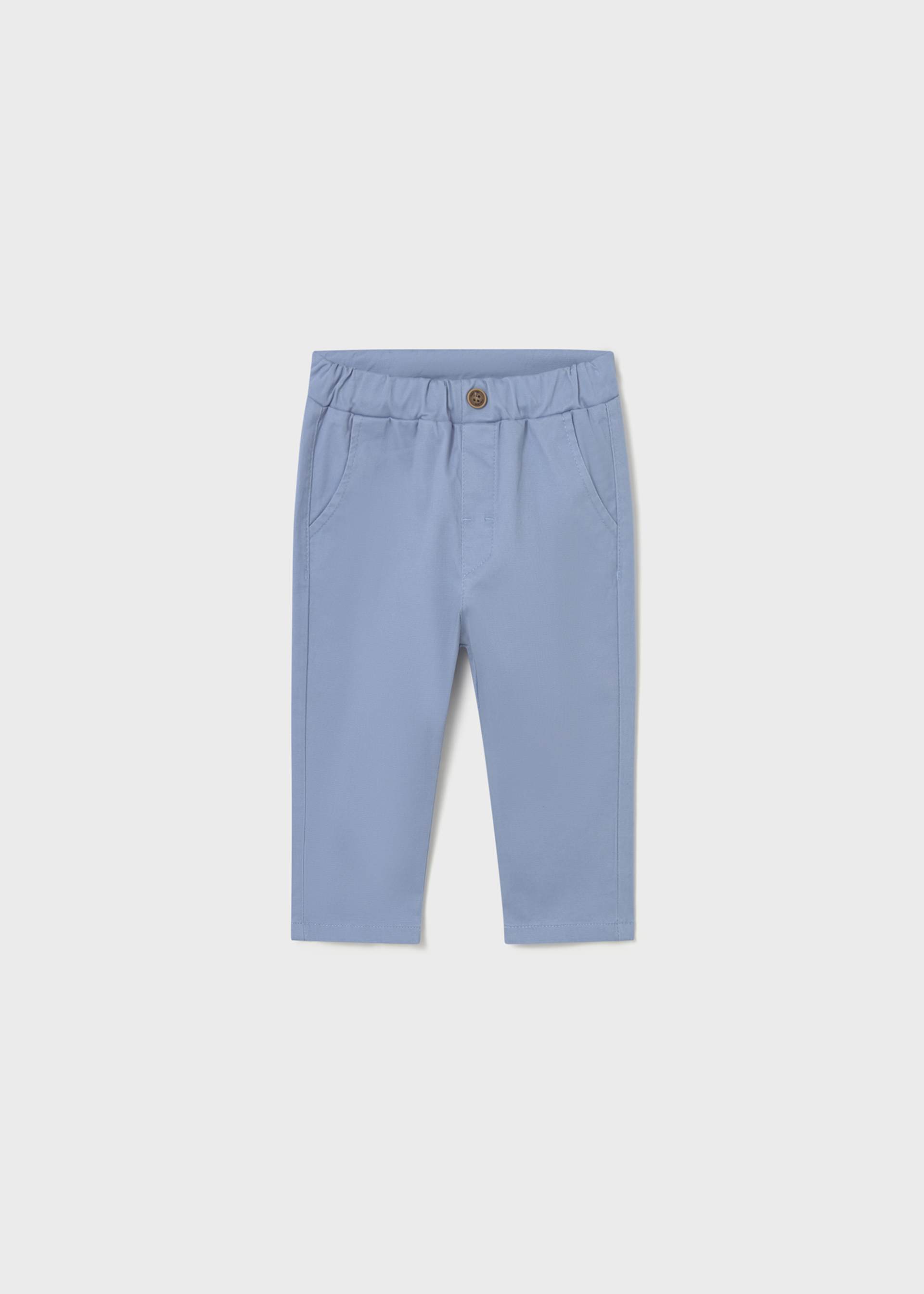 Baby long cotton trousers
