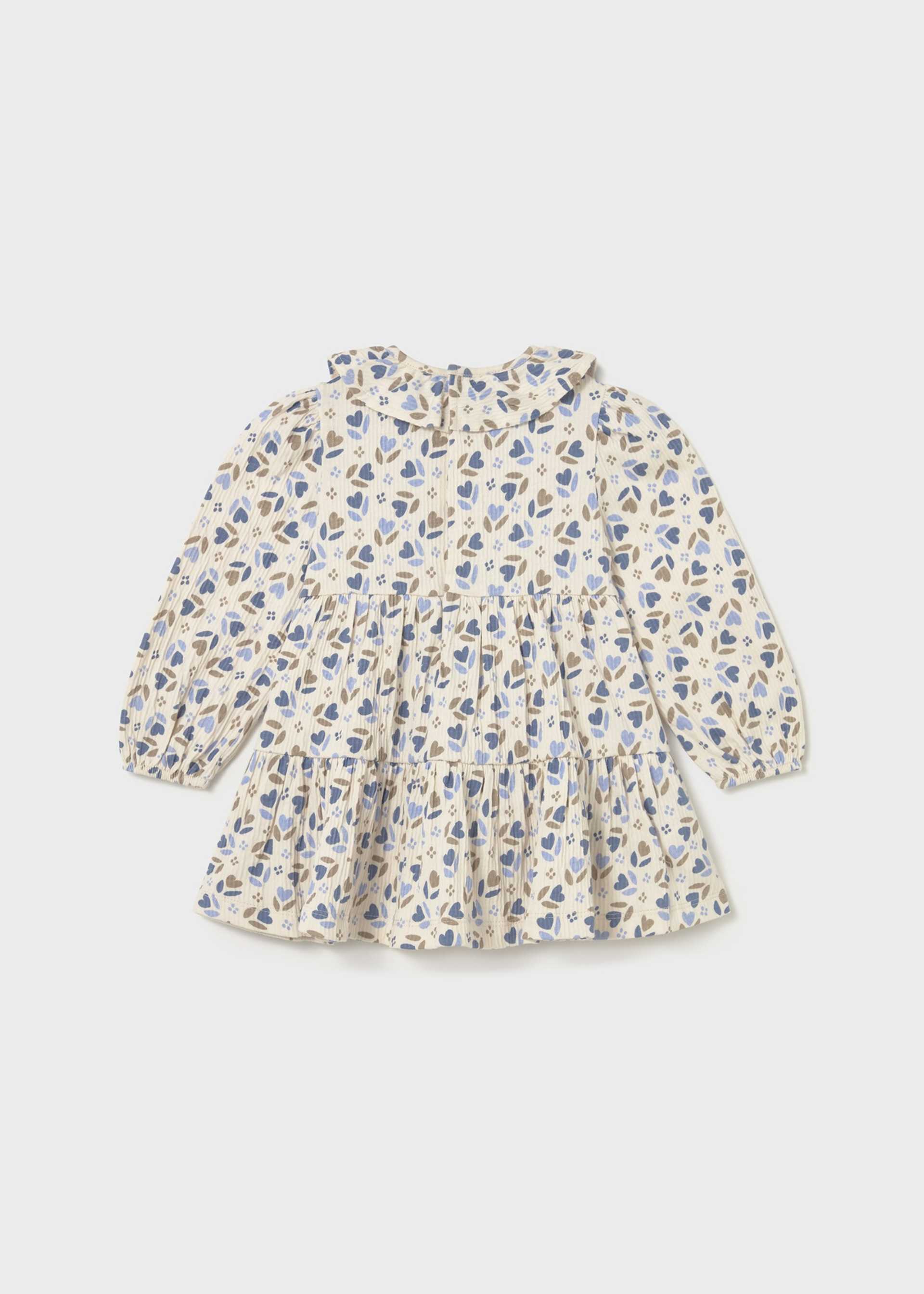 Robe en maille imprimée bébé