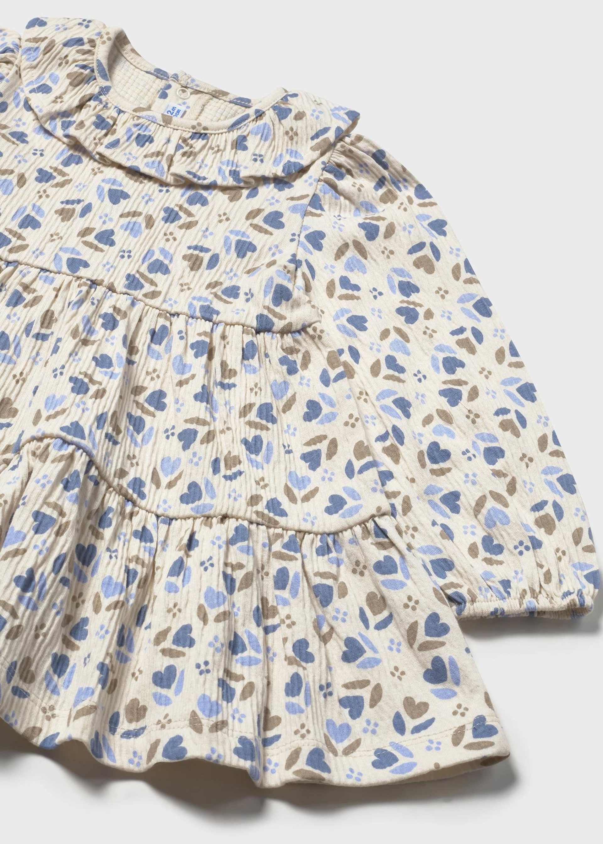 Vestido punto estampado bebé