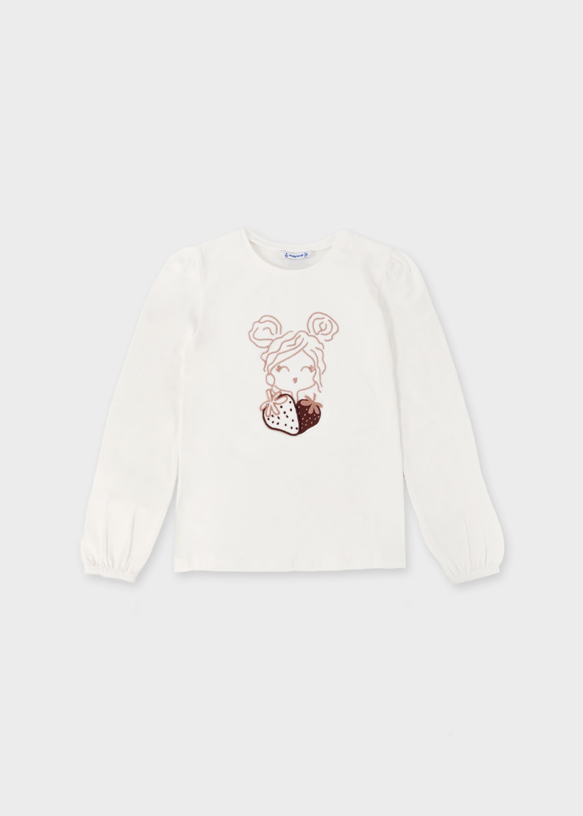 Girl's applique T-shirt