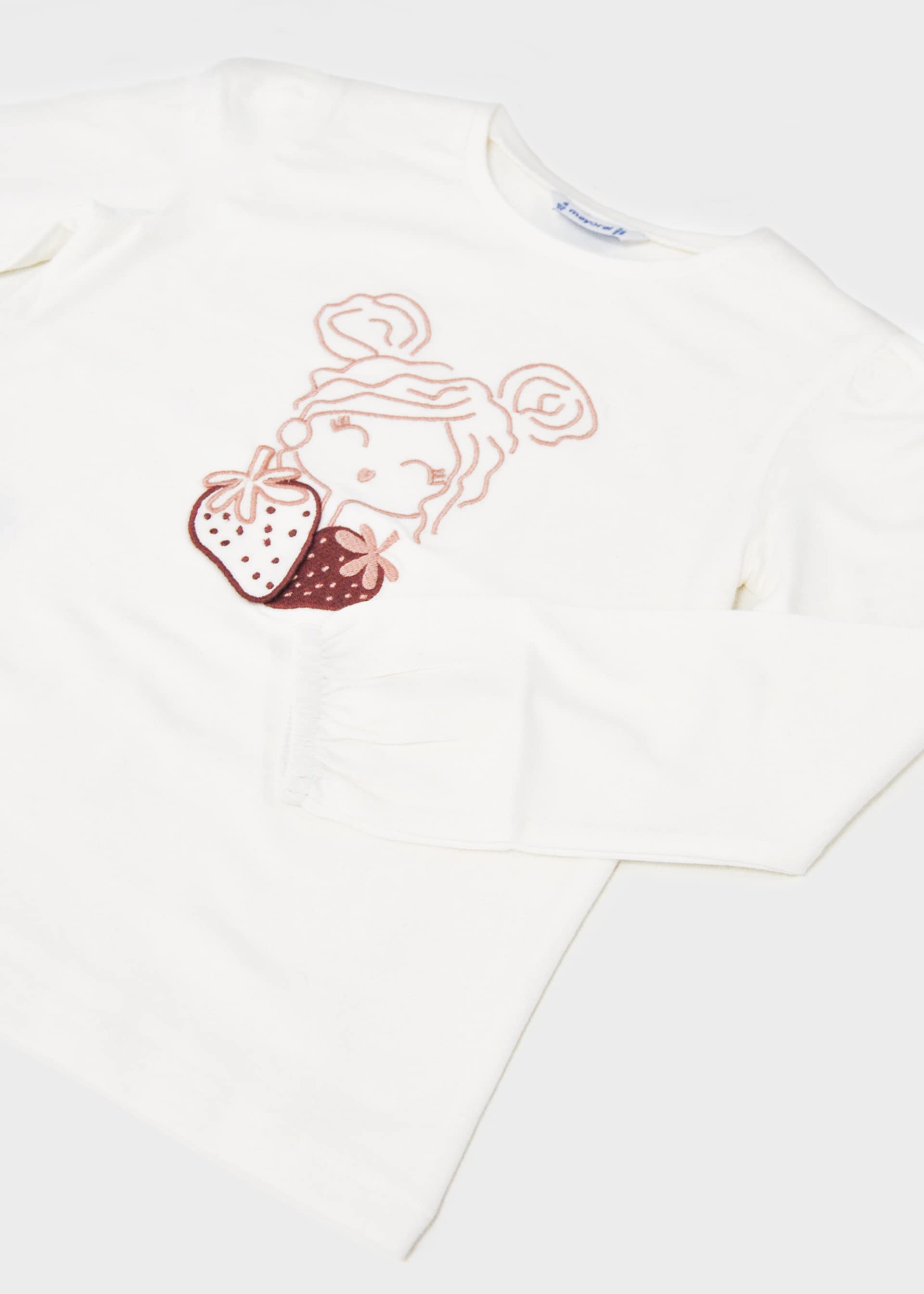 T-shirt appliqué fille